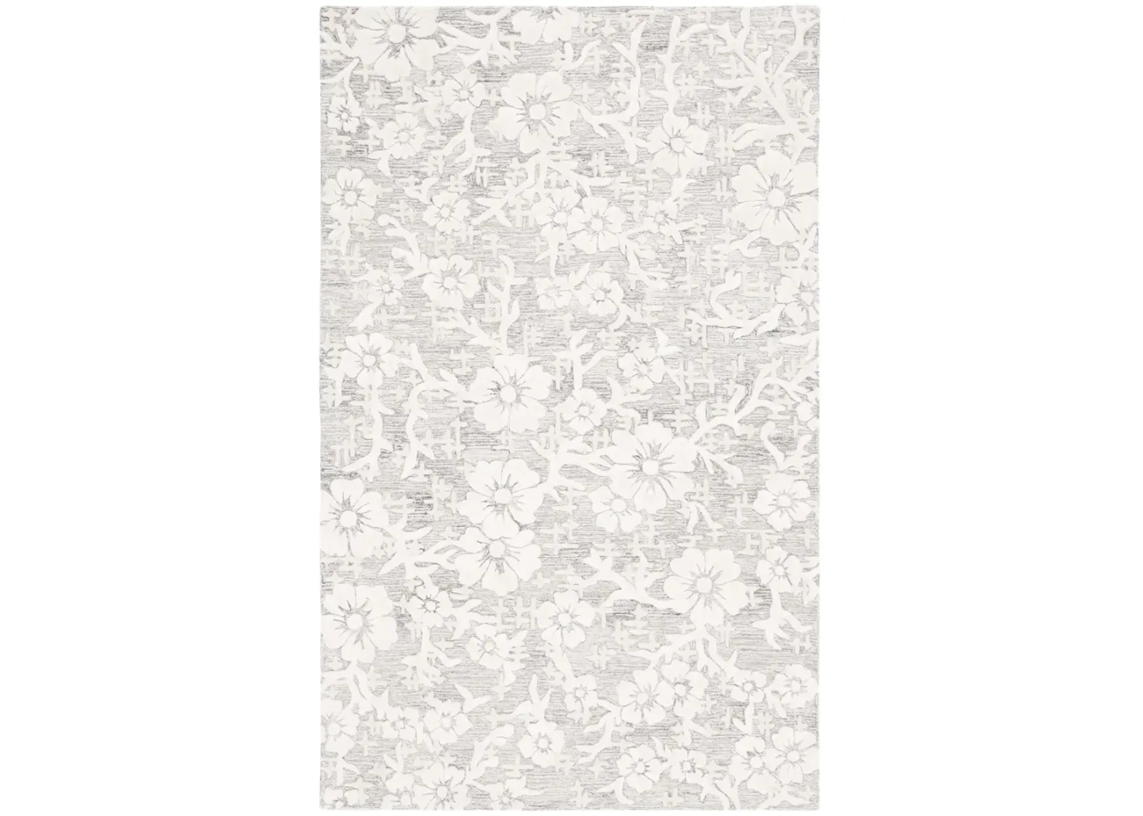 GLAMOUR 540 GREY  6' x 9' Medium Rectangle Rug