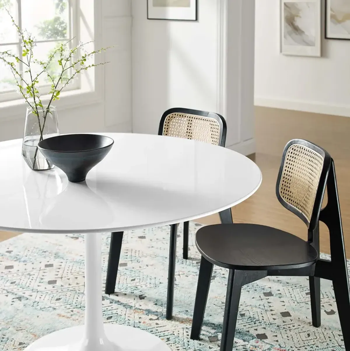 Lippa Round Top Dining Table