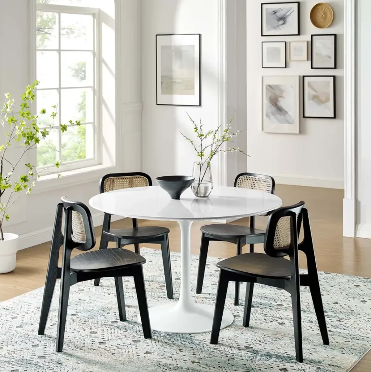 Lippa Round Top Dining Table