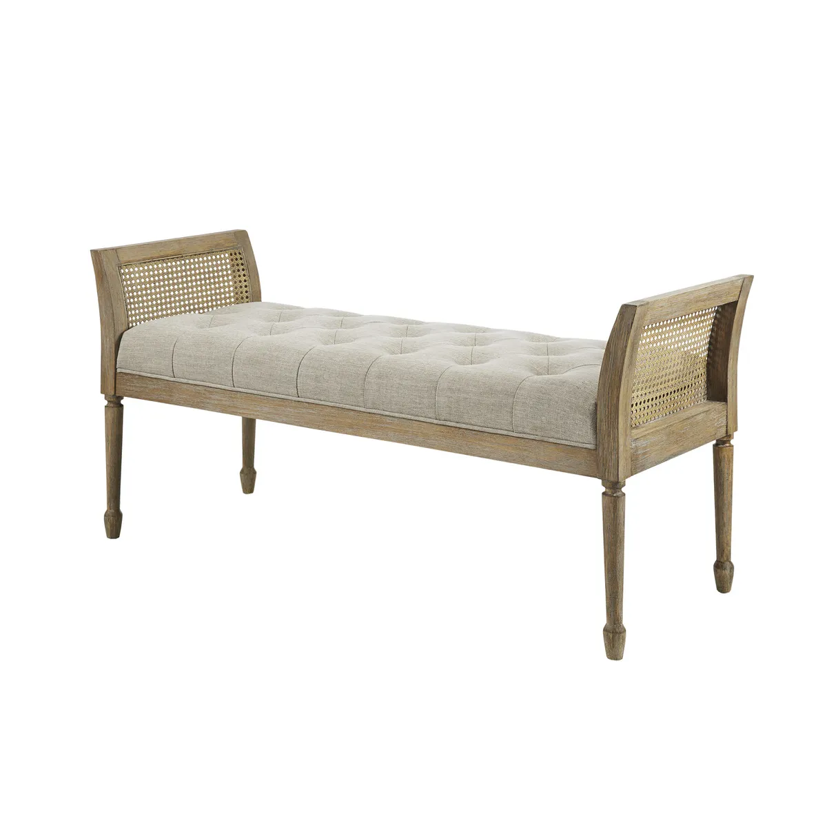 Martha Stewart Isla Natural Accent Bench