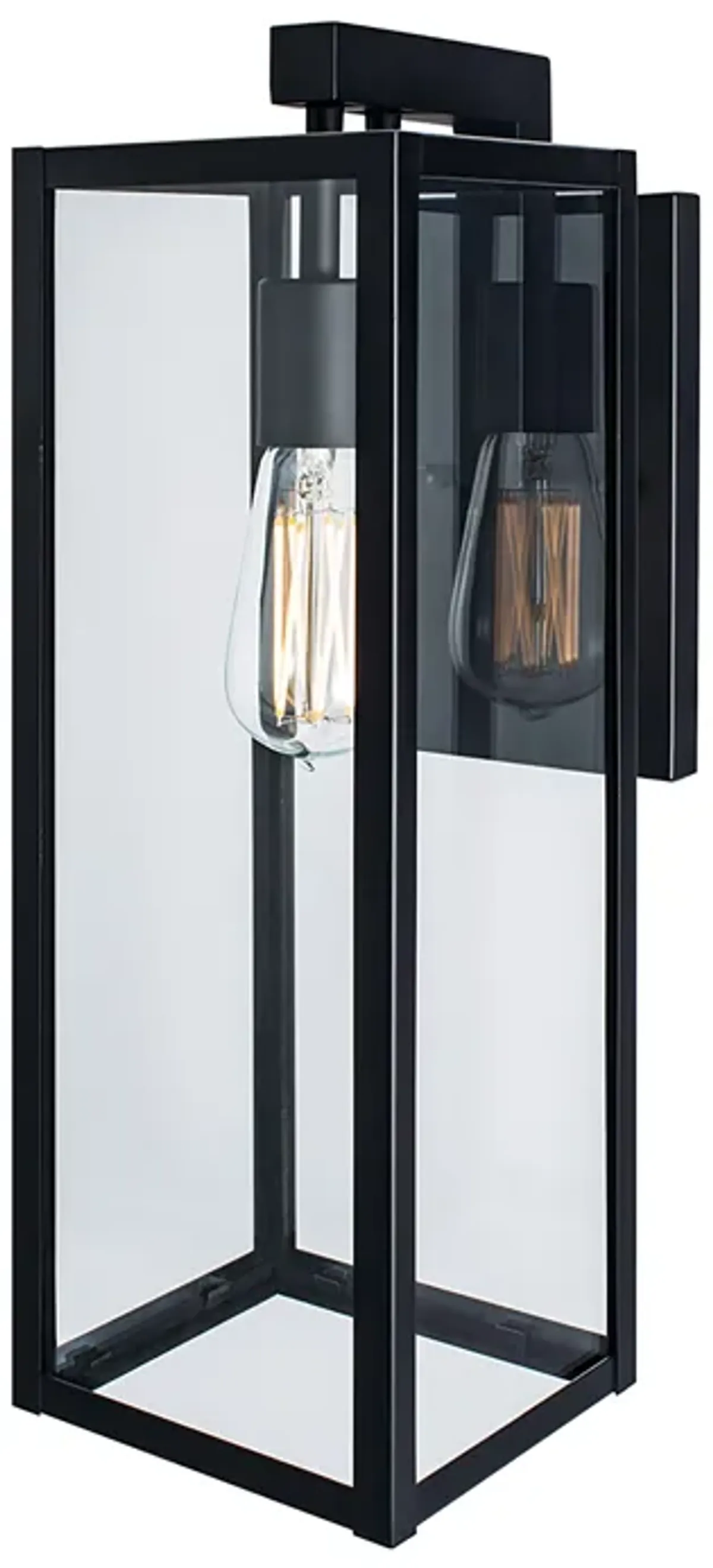 Capture Outdoor Wall Sconce - Matte Black