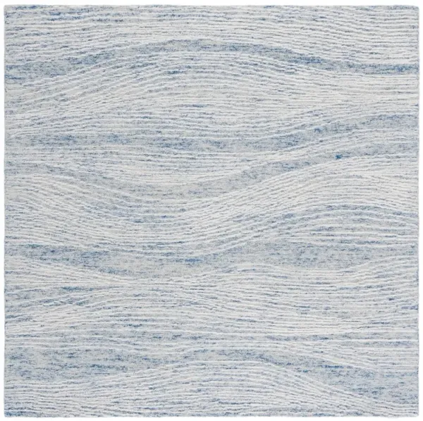 METRO 995 BLUE  8' x 8' Square Square Rug