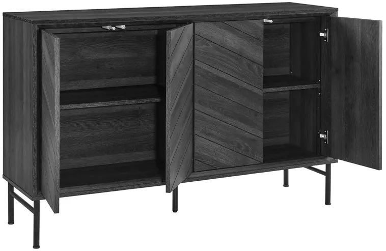 Harper Chevron Sideboard