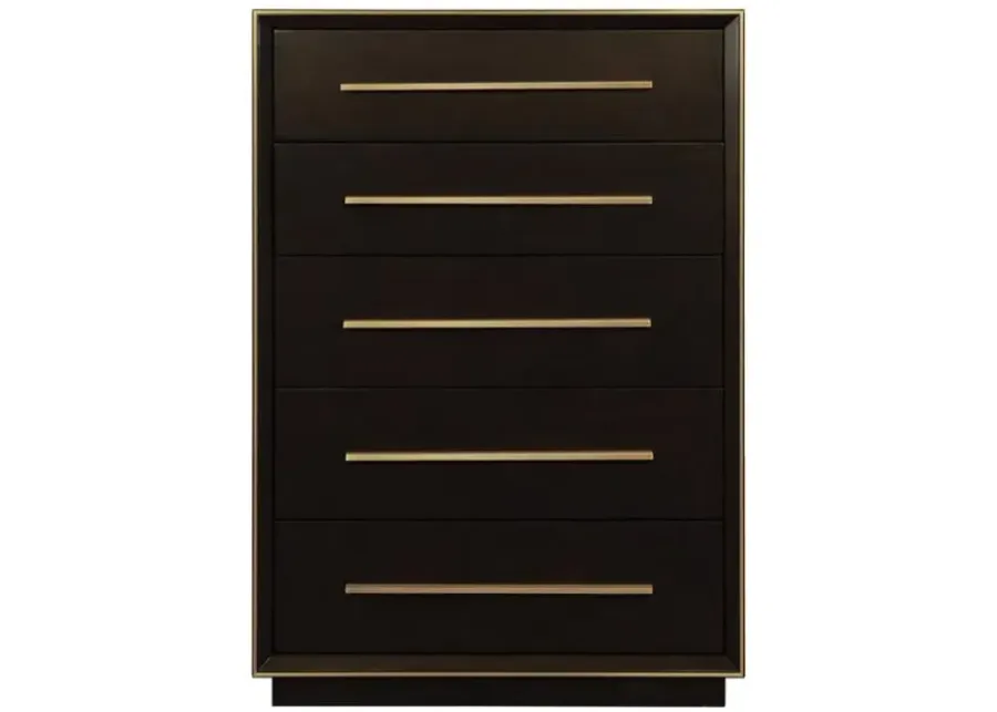 Durango 5-drawer Chest Smoked Peppercorn