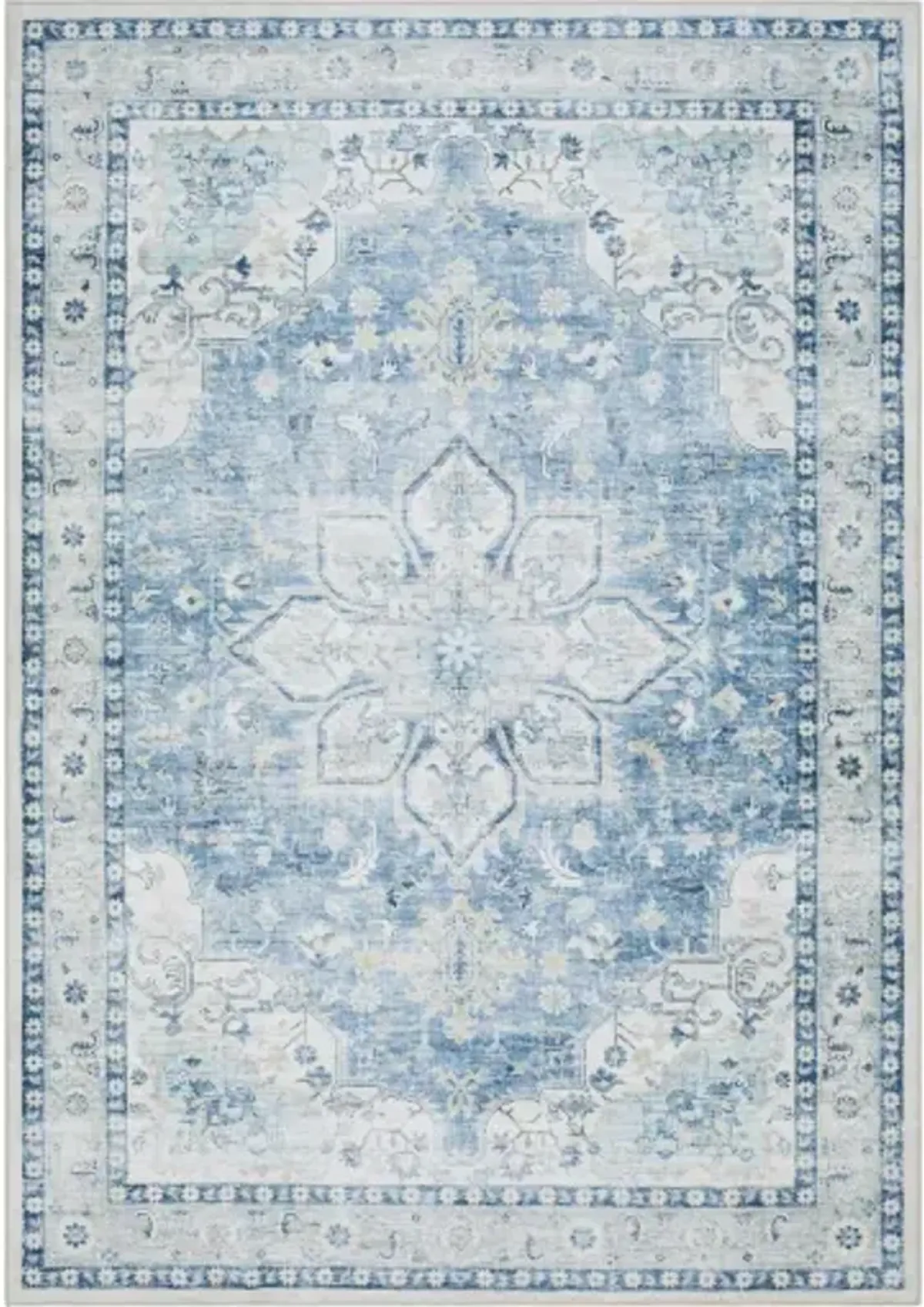 Lavable LVB-2316 2'7" x 4' Machine Woven Rug