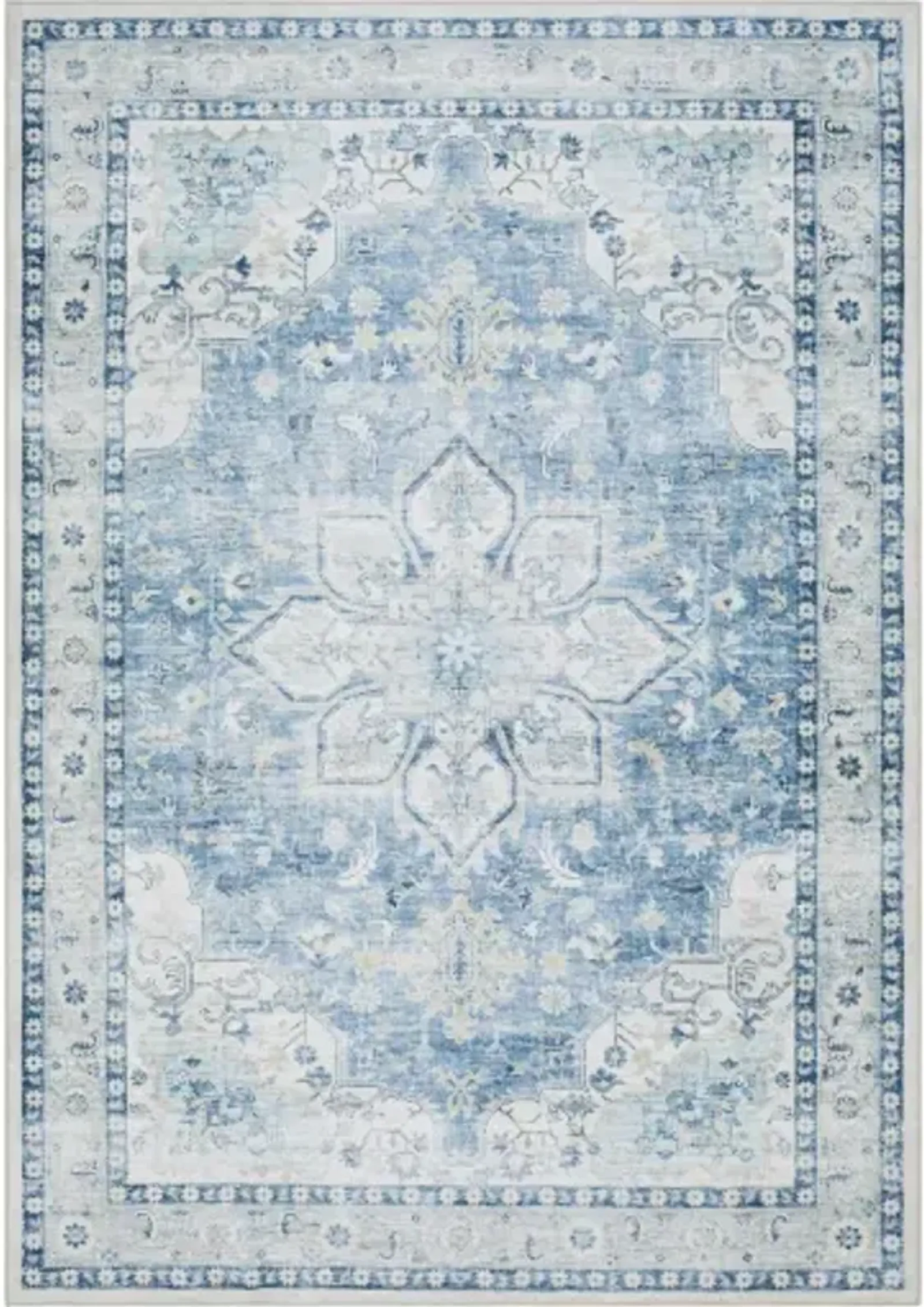 Lavable LVB-2316 2'7" x 4' Machine Woven Rug