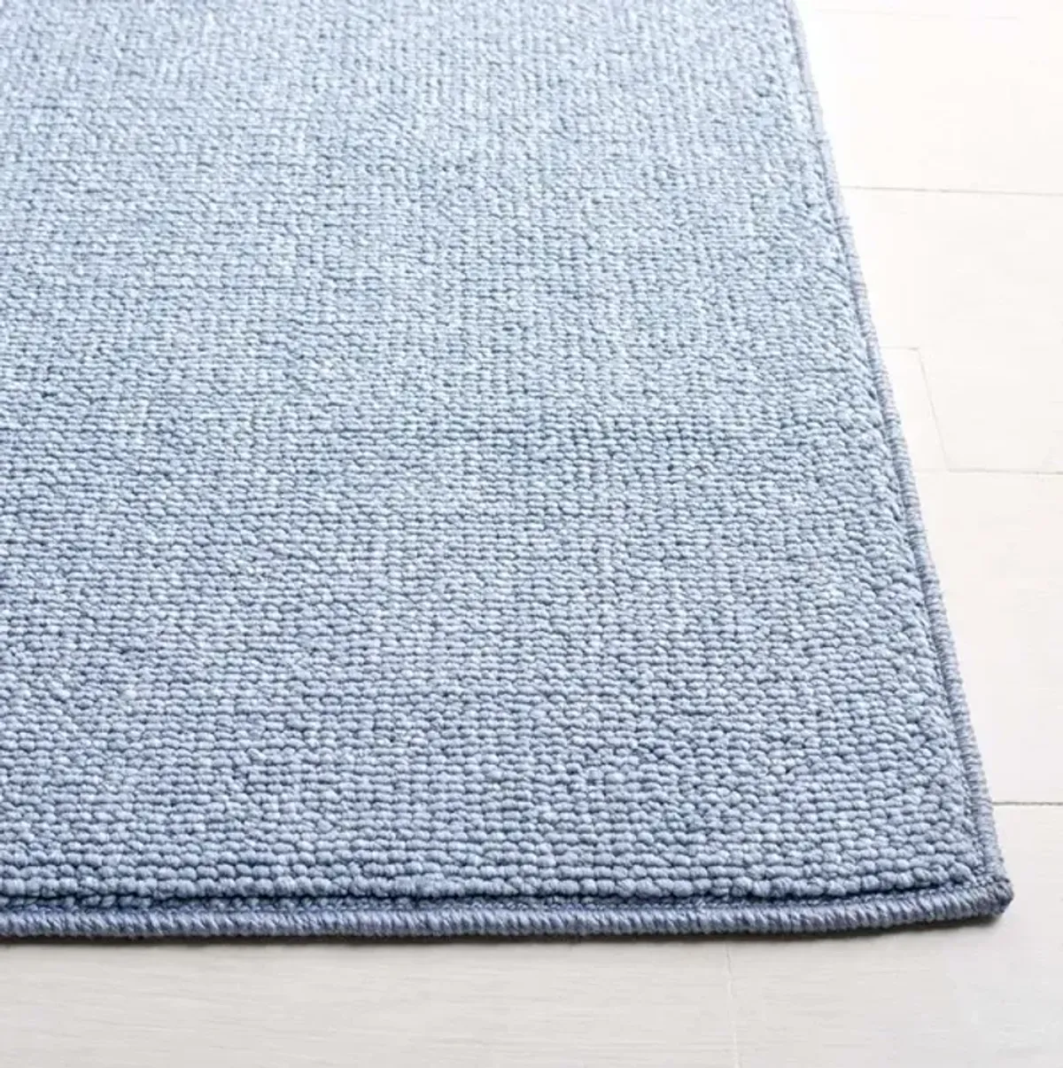 RIVER 600 Blue 6'-7' X 6'-7' Square Square Rug