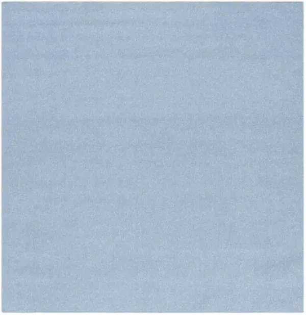 RIVER 600 Blue 6'-7' X 6'-7' Square Square Rug