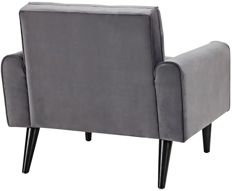 Delve Performance Velvet Armchair