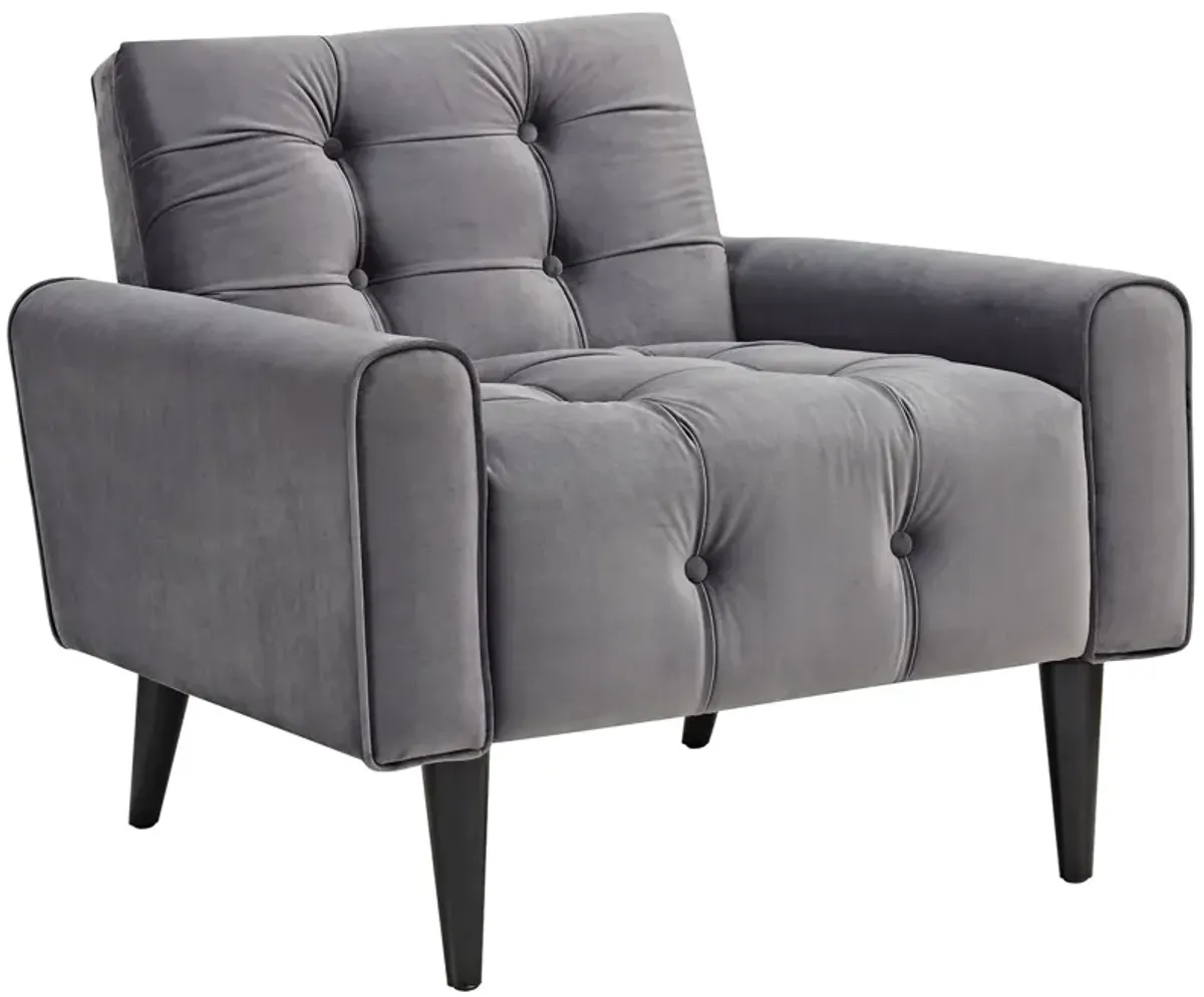 Delve Performance Velvet Armchair