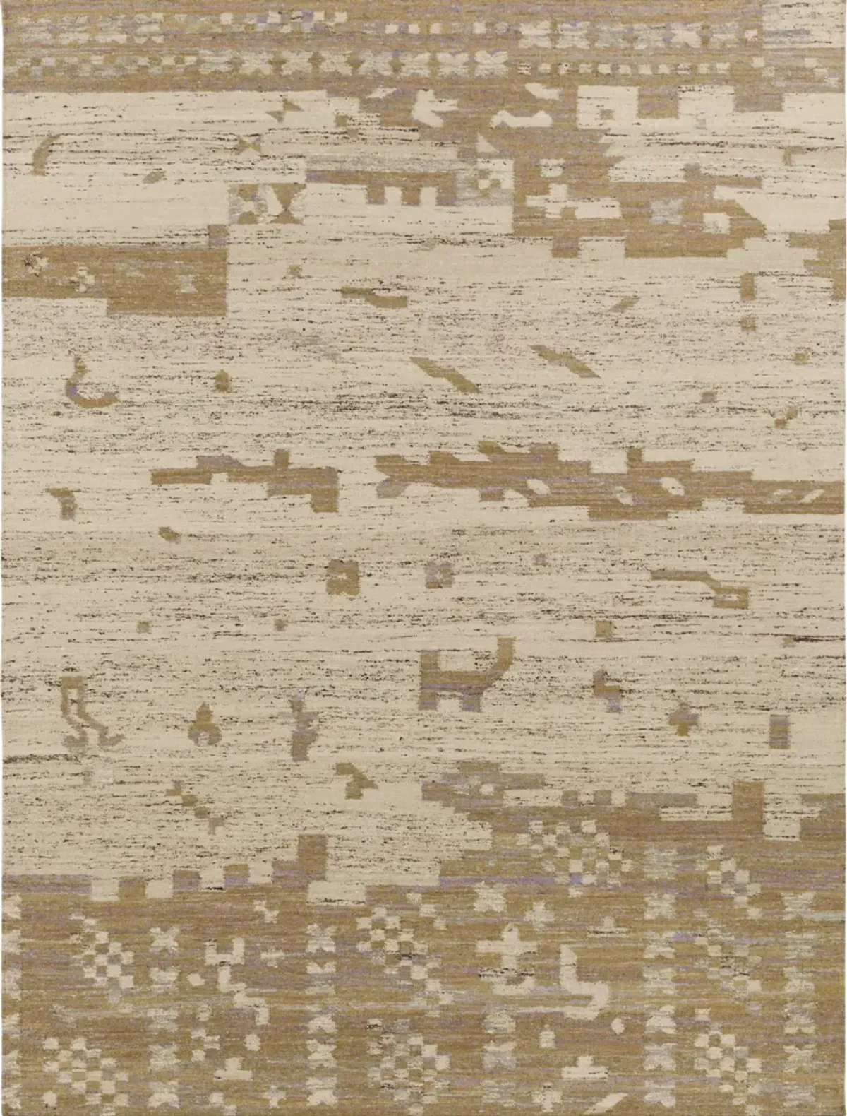 Rustic RUT-700 8' x 11' Hand Made Rug