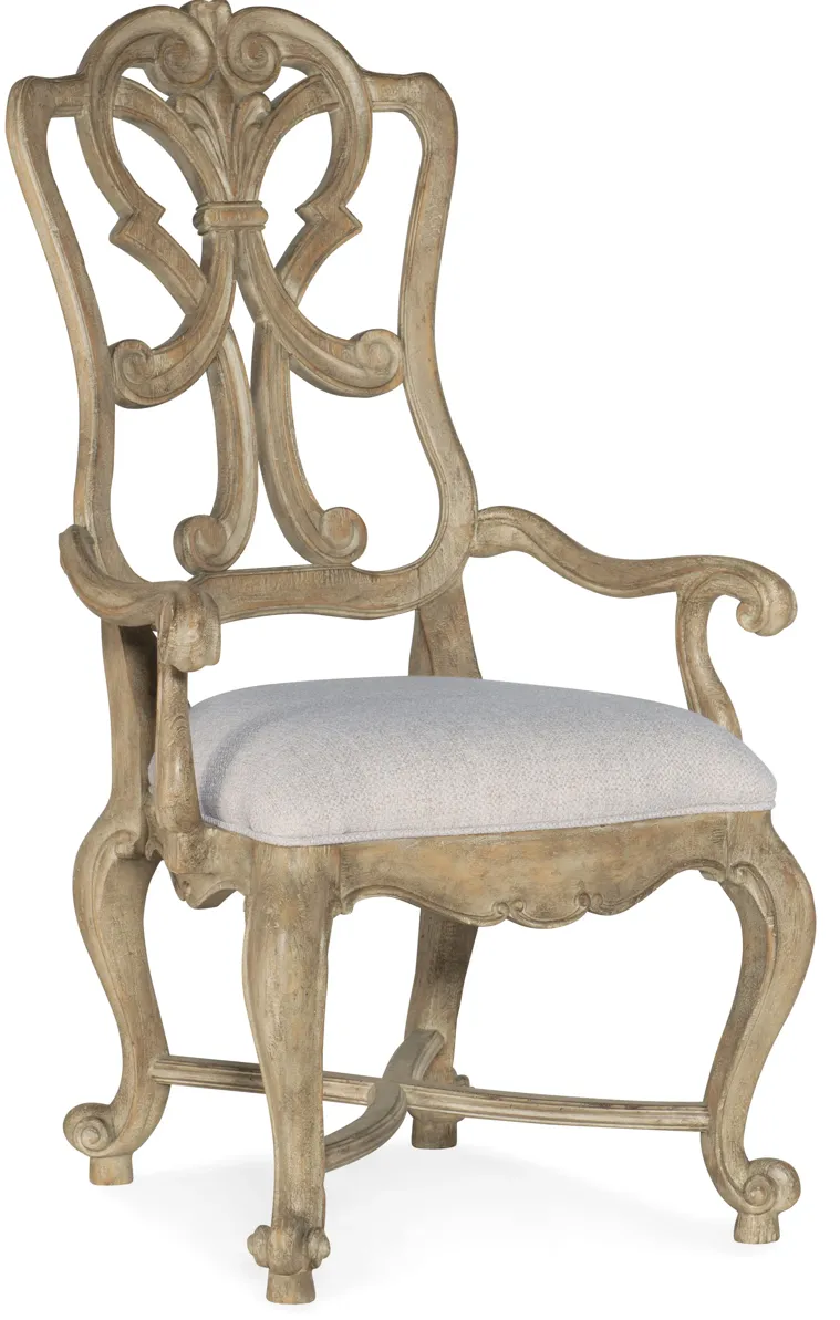 Castella Wood Back Arm Chair-2 per ctn/price ea