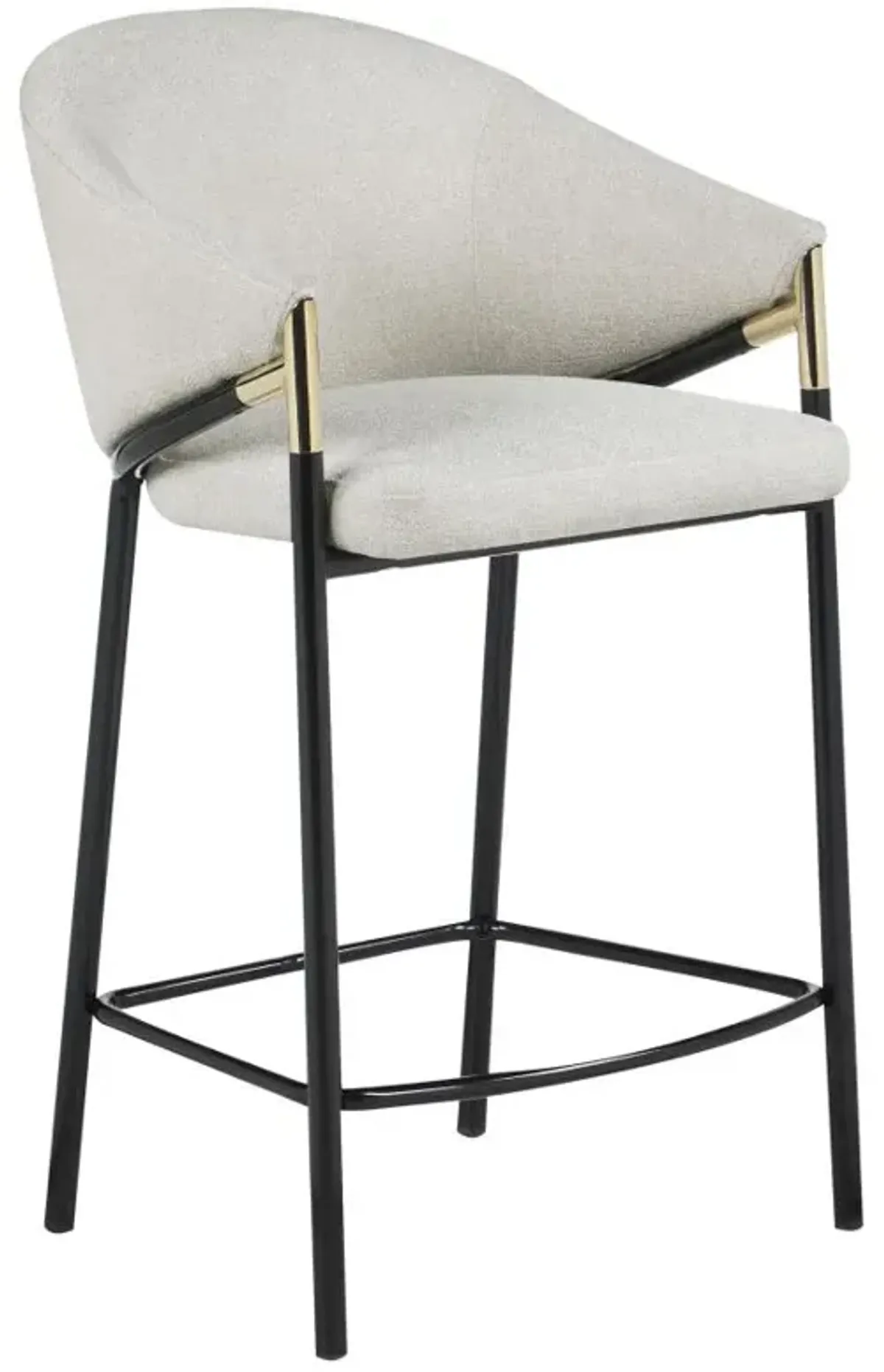 Zhavia Sloped Arm Counter Height Stools - Set of 2