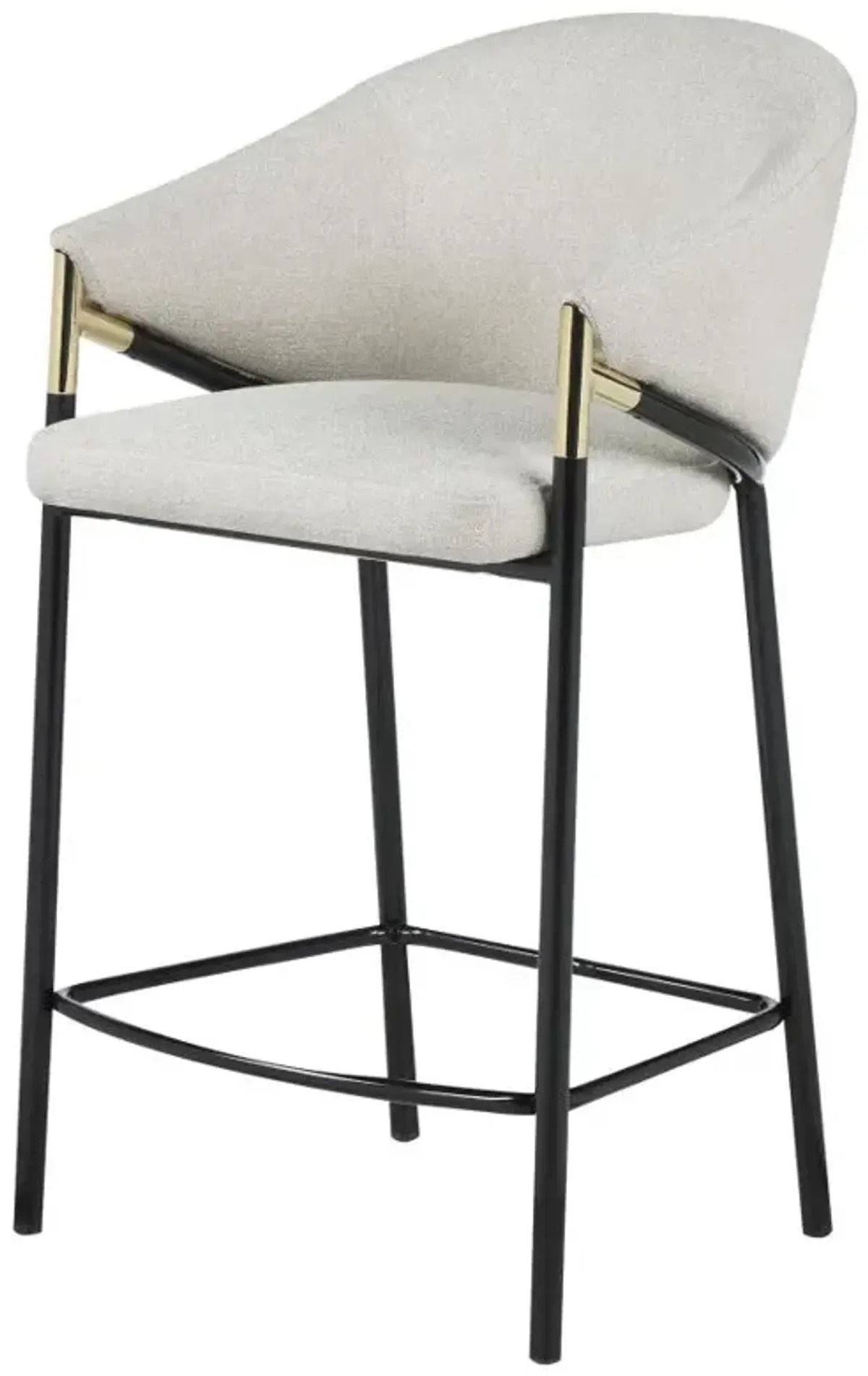 Zhavia Sloped Arm Counter Height Stools - Set of 2