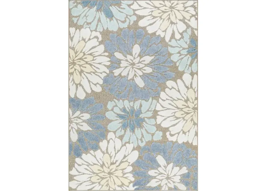 Lakeside LKD-2302 6'7" x 9' Machine Woven Rug