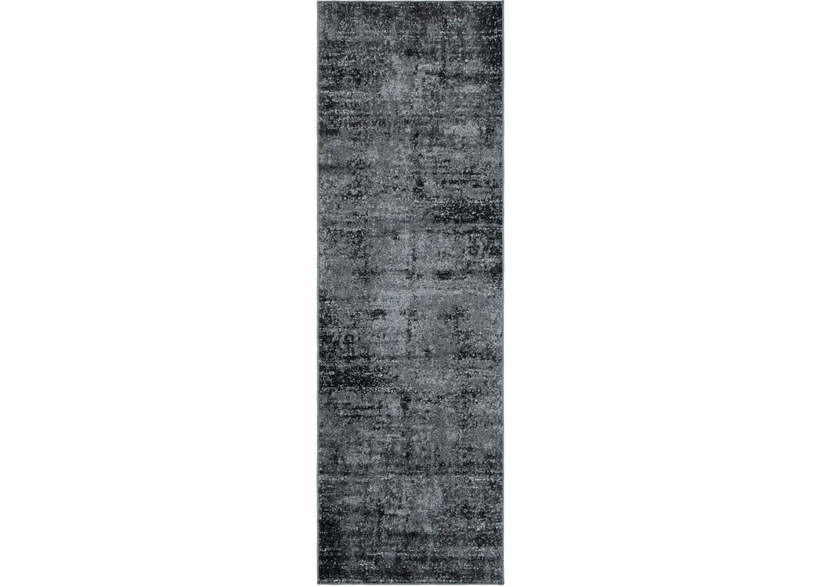 ADIRONDACK 130 BLACK  2'-6' x 6' Runner Rug