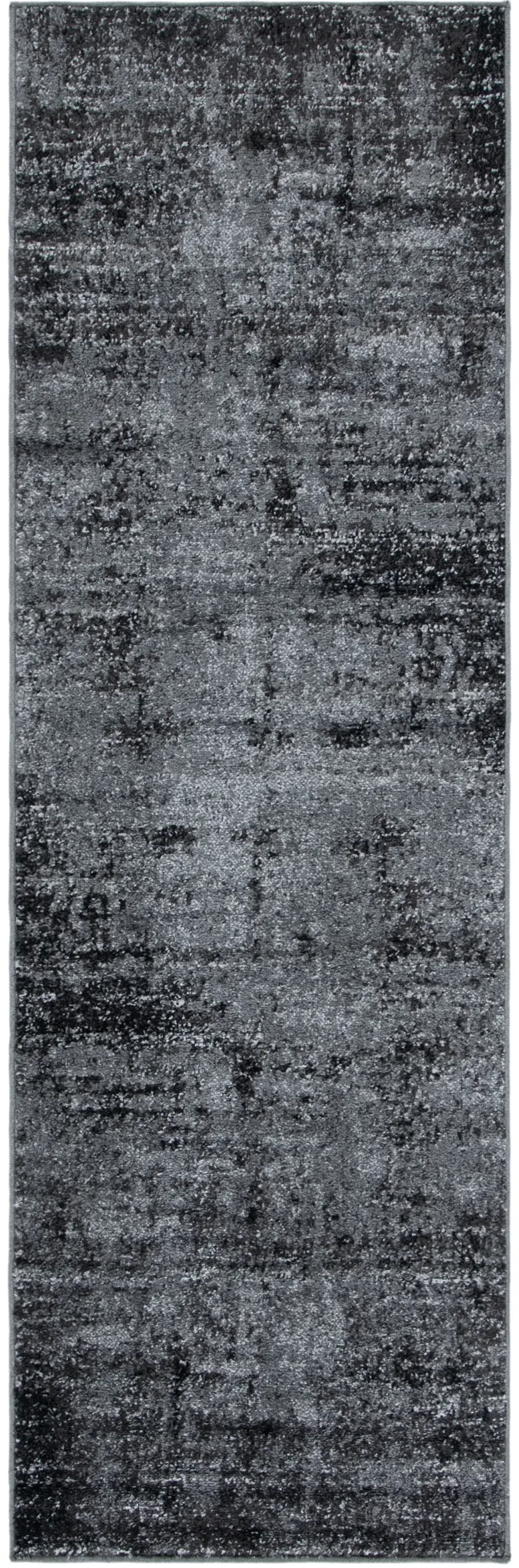 ADIRONDACK 130 BLACK  2'-6' x 6' Runner Rug