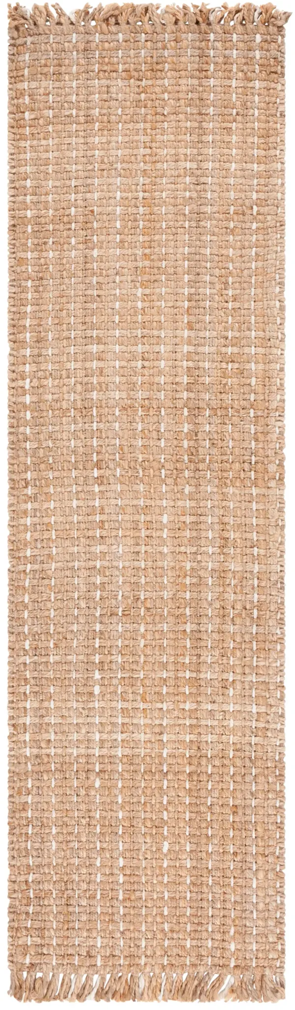 NATURAL FIBER Hand Woven 2'-3' x 8' runner