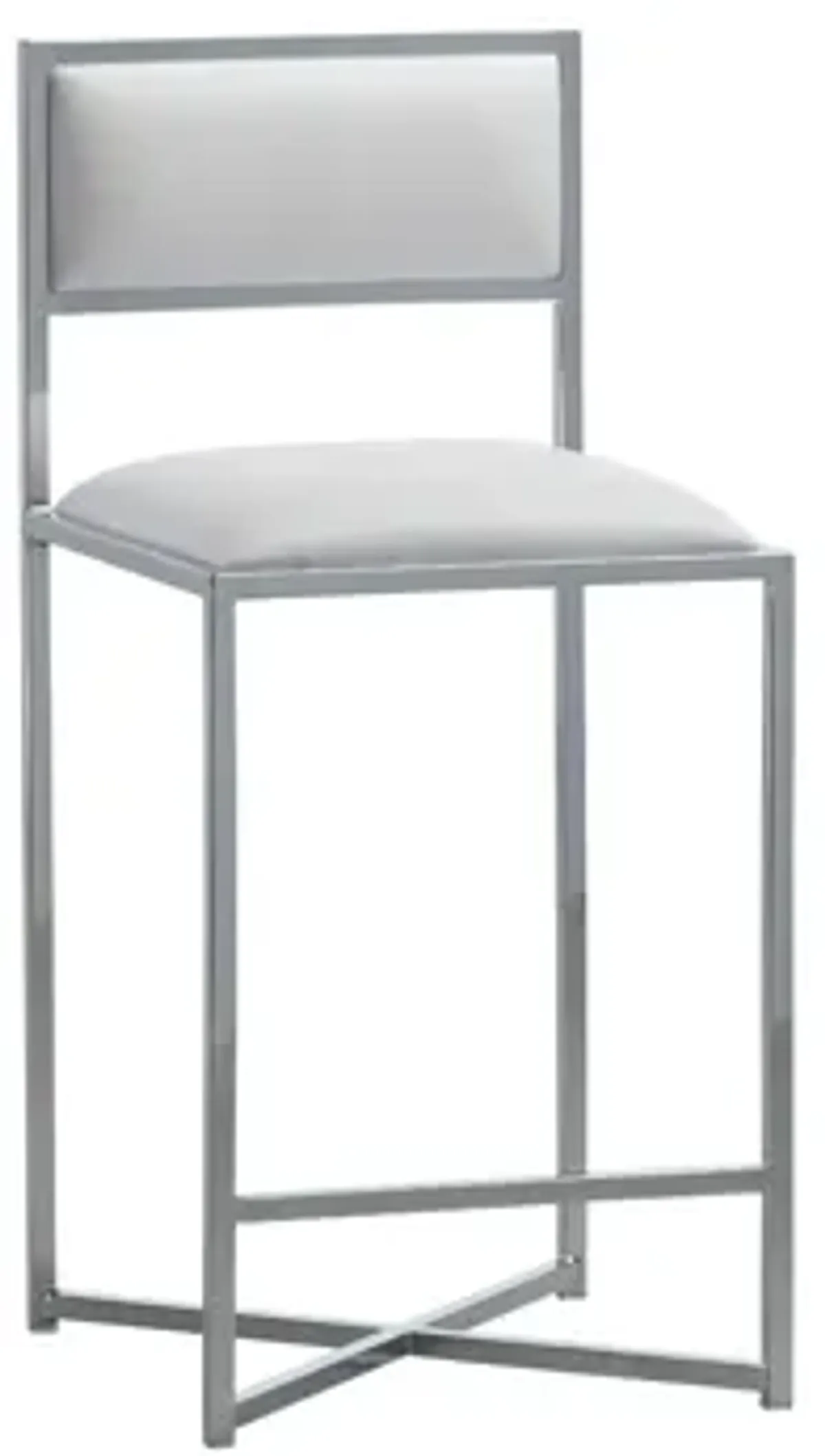 Amalfi X-Base Counter Stool in White