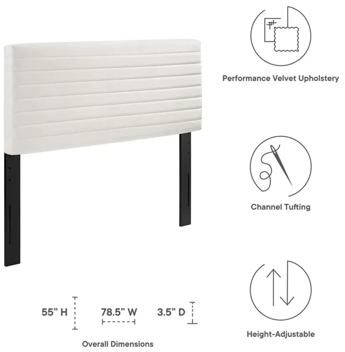 Tranquil King/California King Headboard