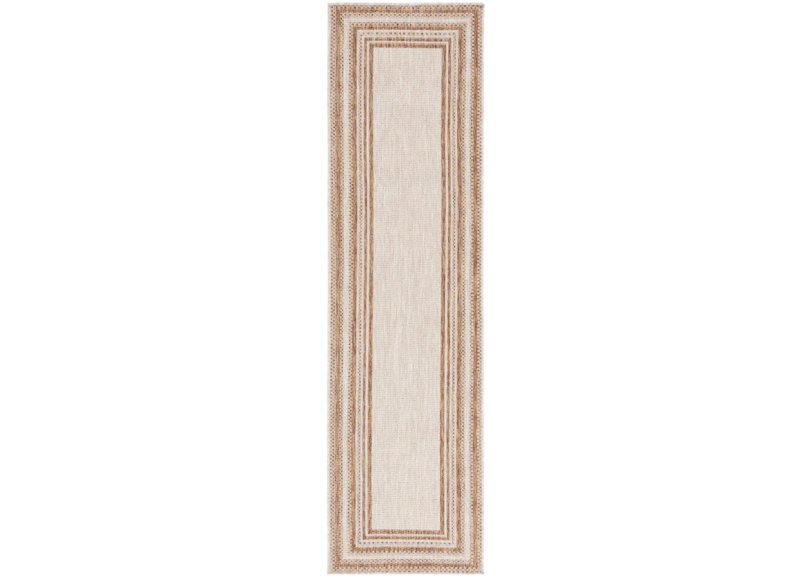 BEACH HOUSE 284 BEIGE  2'-2' x 6' Runner Rug