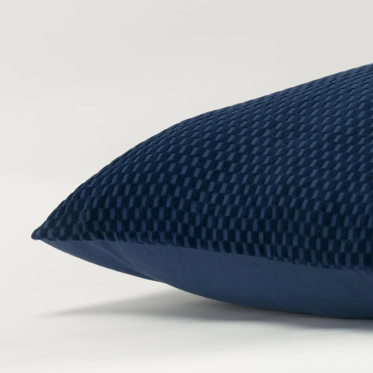 solid navy Pillow