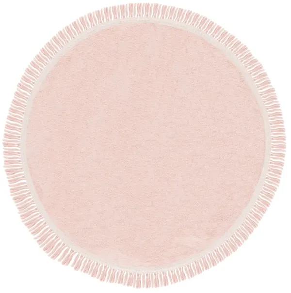 EASY CARE Hand Woven 7' x 7' Round area rug