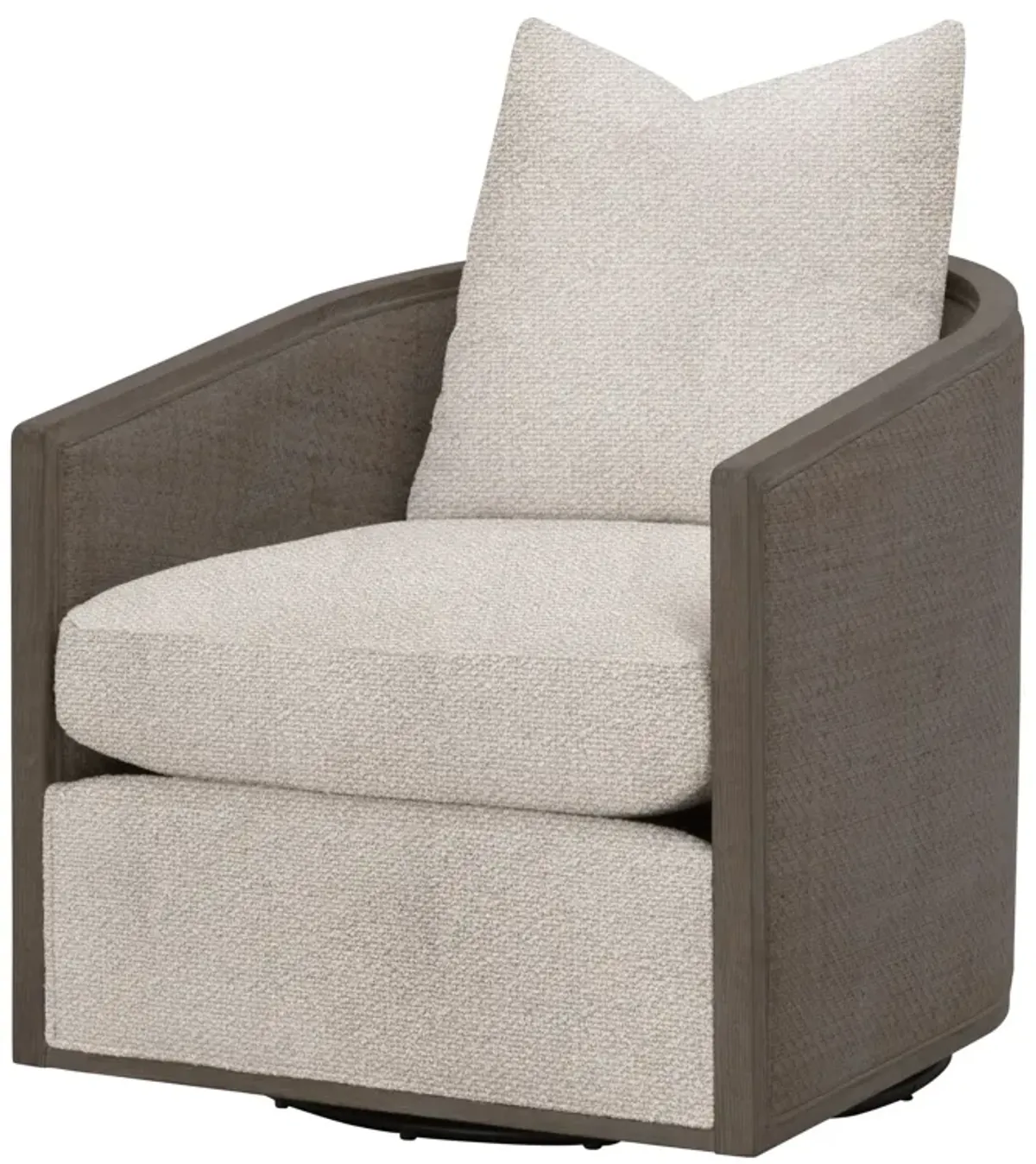 McGuire Swivel Club Chair