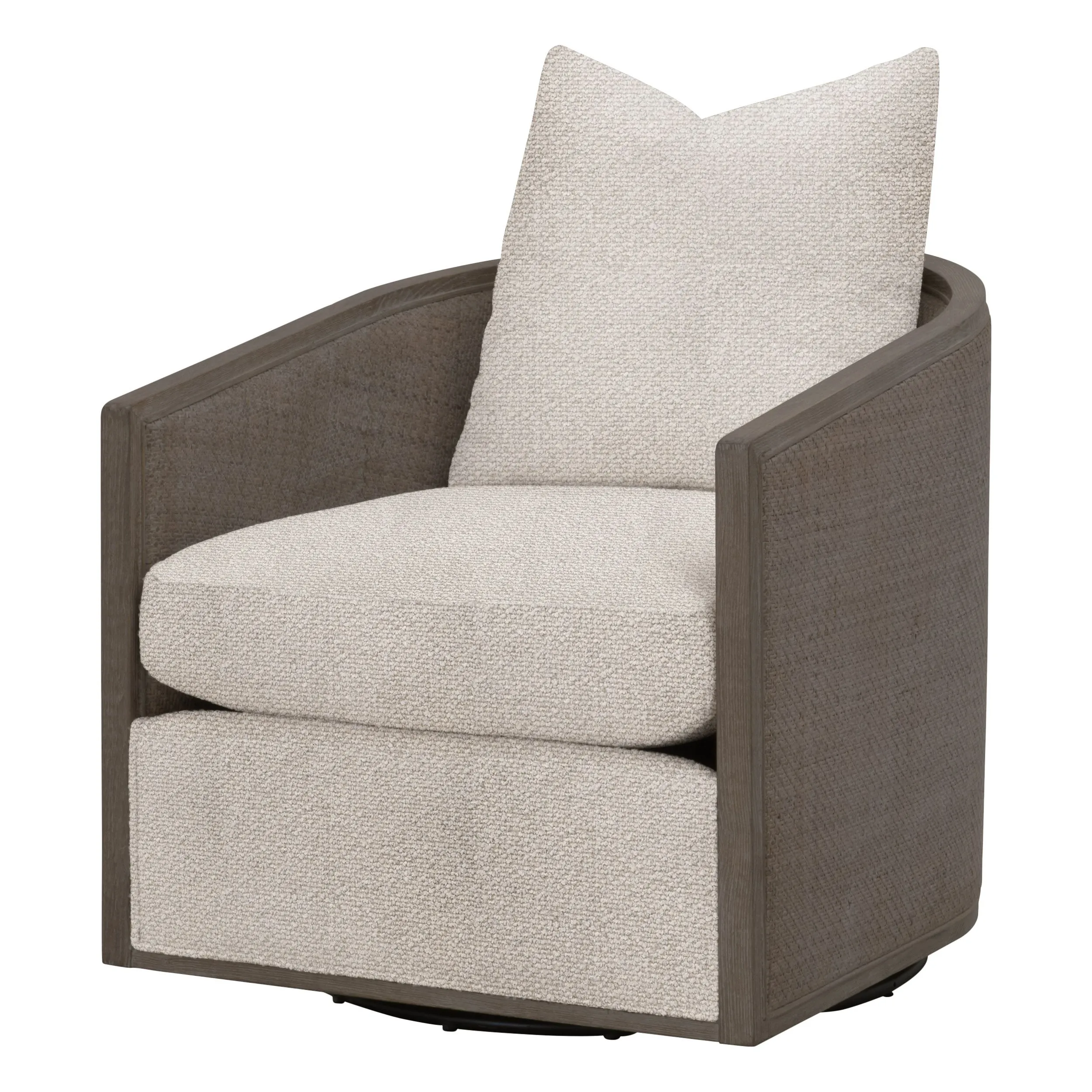 McGuire Swivel Club Chair