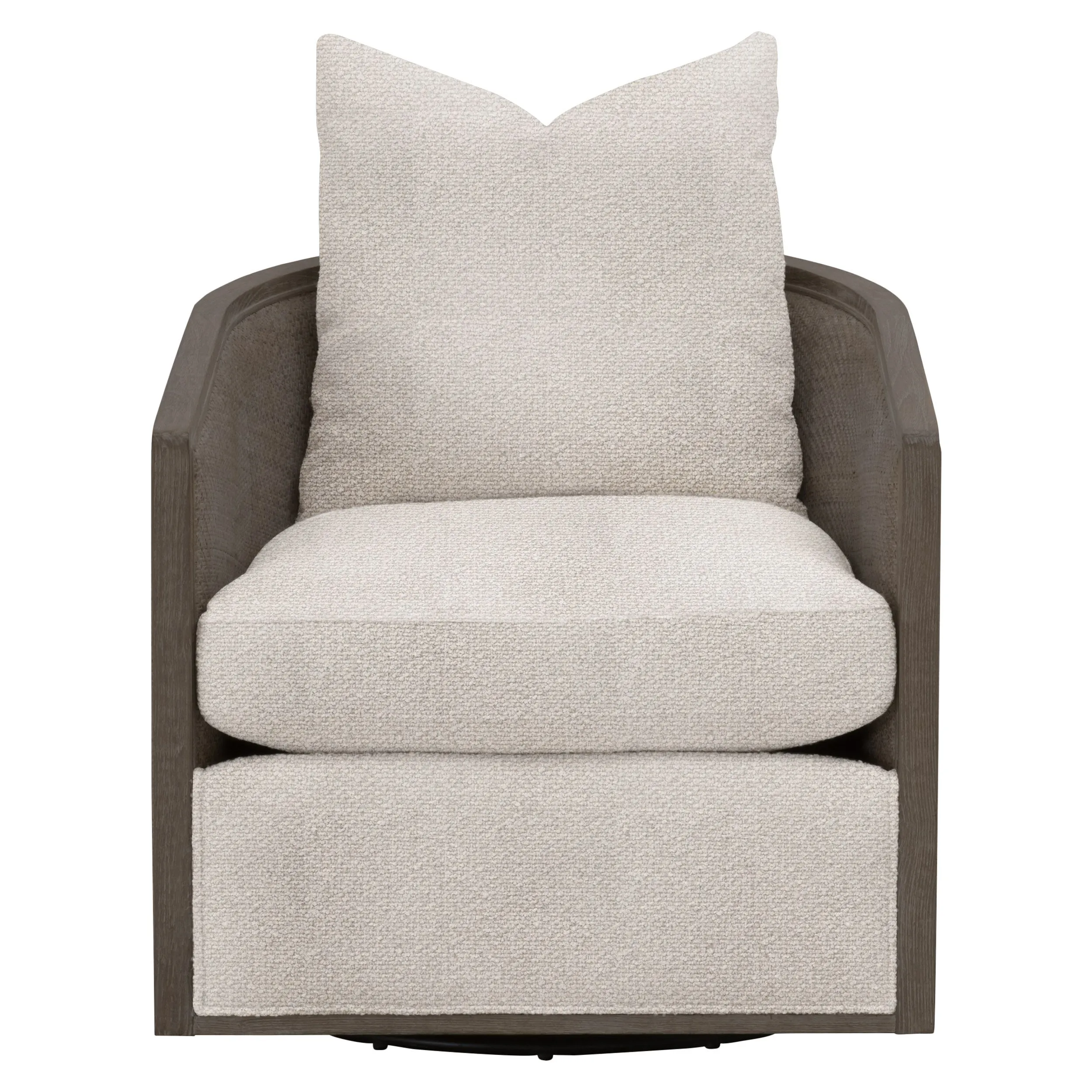 McGuire Swivel Club Chair