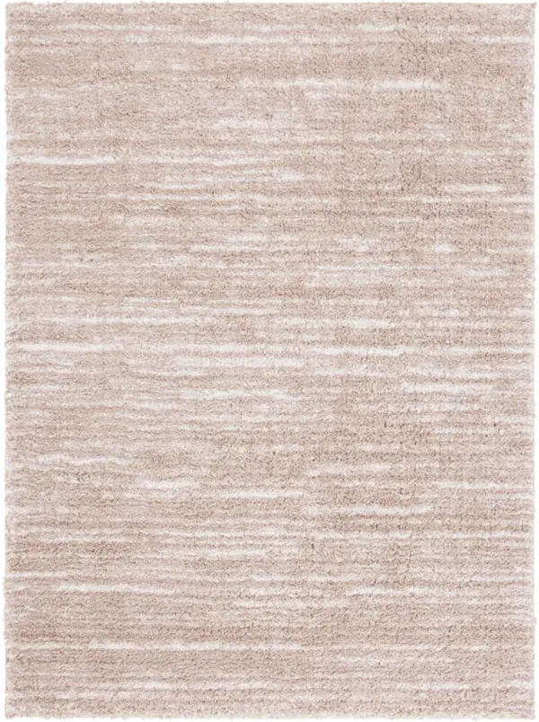RUMI SHAG 110 BEIGE  9' x 12' Large Rectangle Rug