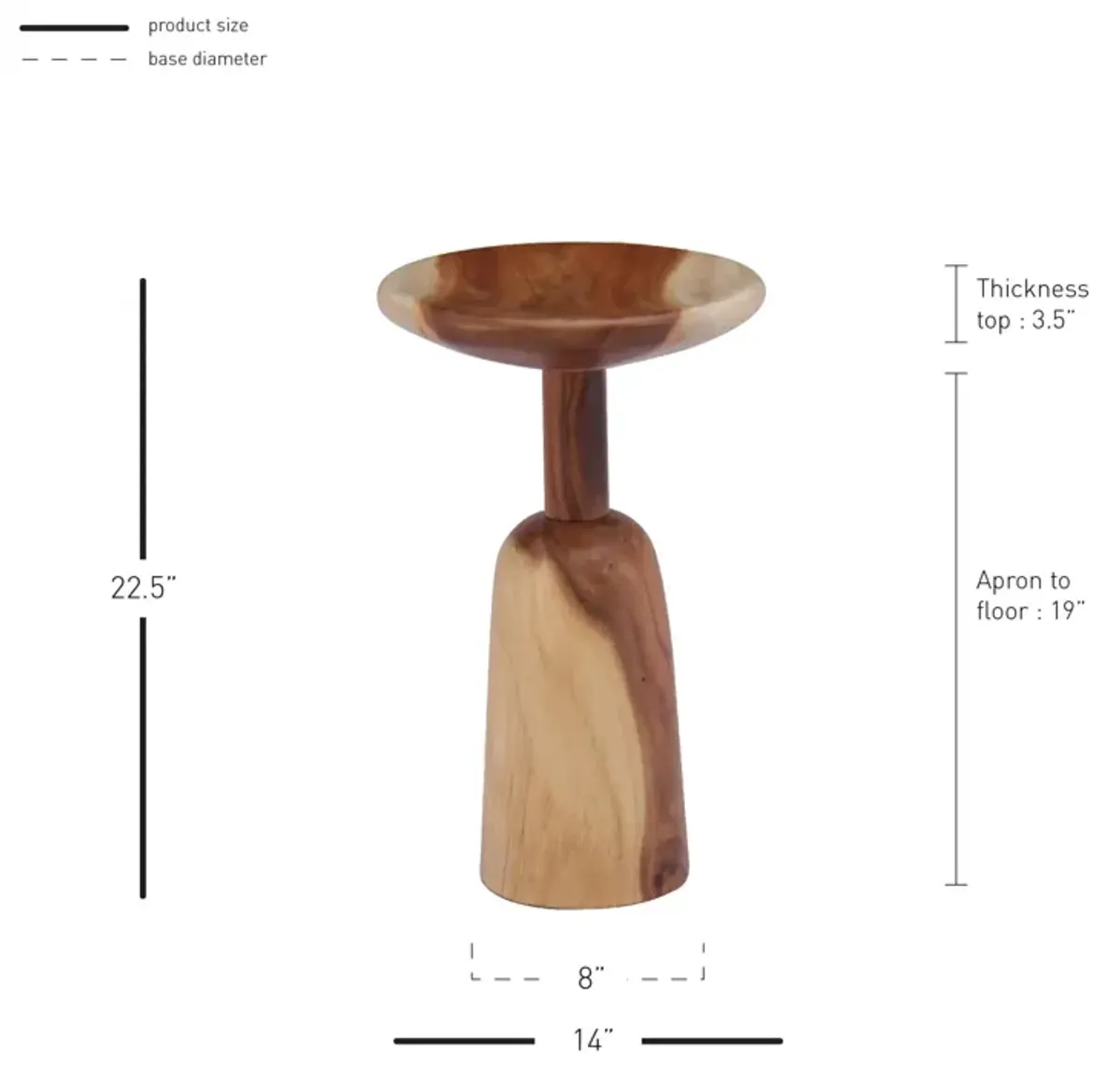 Kawhi Trembesi End Table