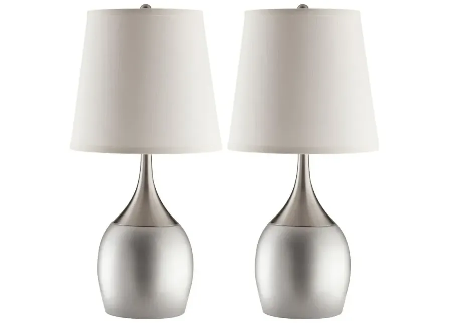 Tenya Empire Shade Table Lamps - Set of 2