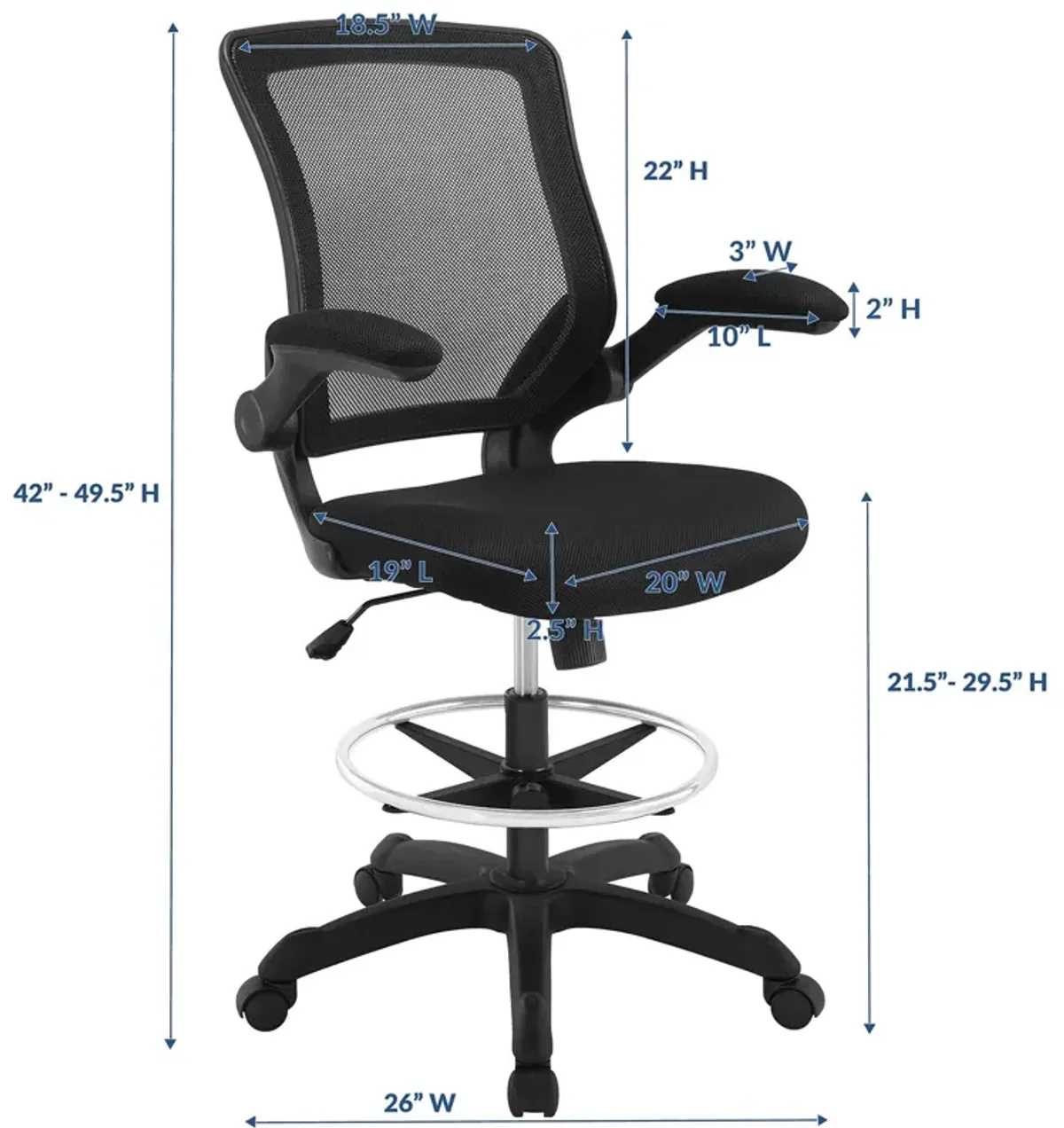 Veer Drafting Chair