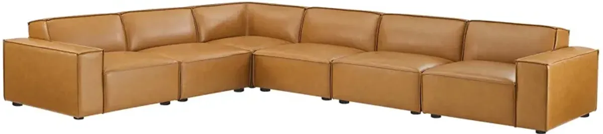 Restore 6-Piece Vegan Leather Sectional Sofa