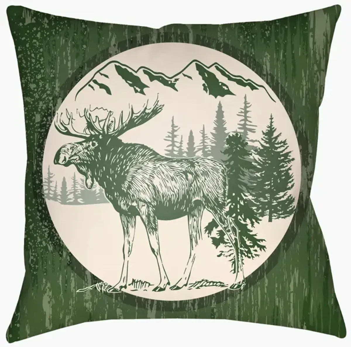 Lodge Cabin LGCB-2019 26"L x 26"W Floor Pillow