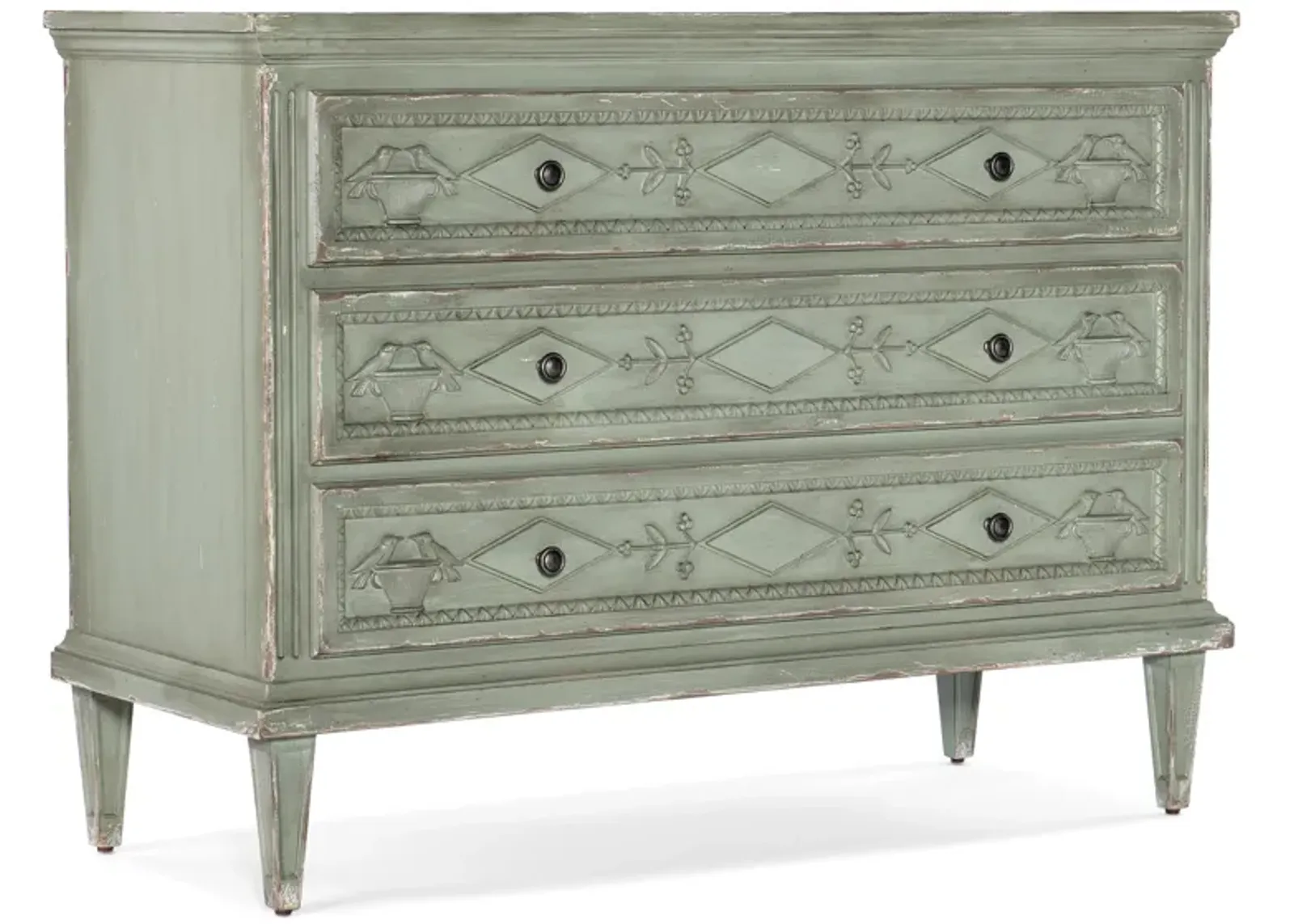 Charleston Three-Drawer Accent Chest