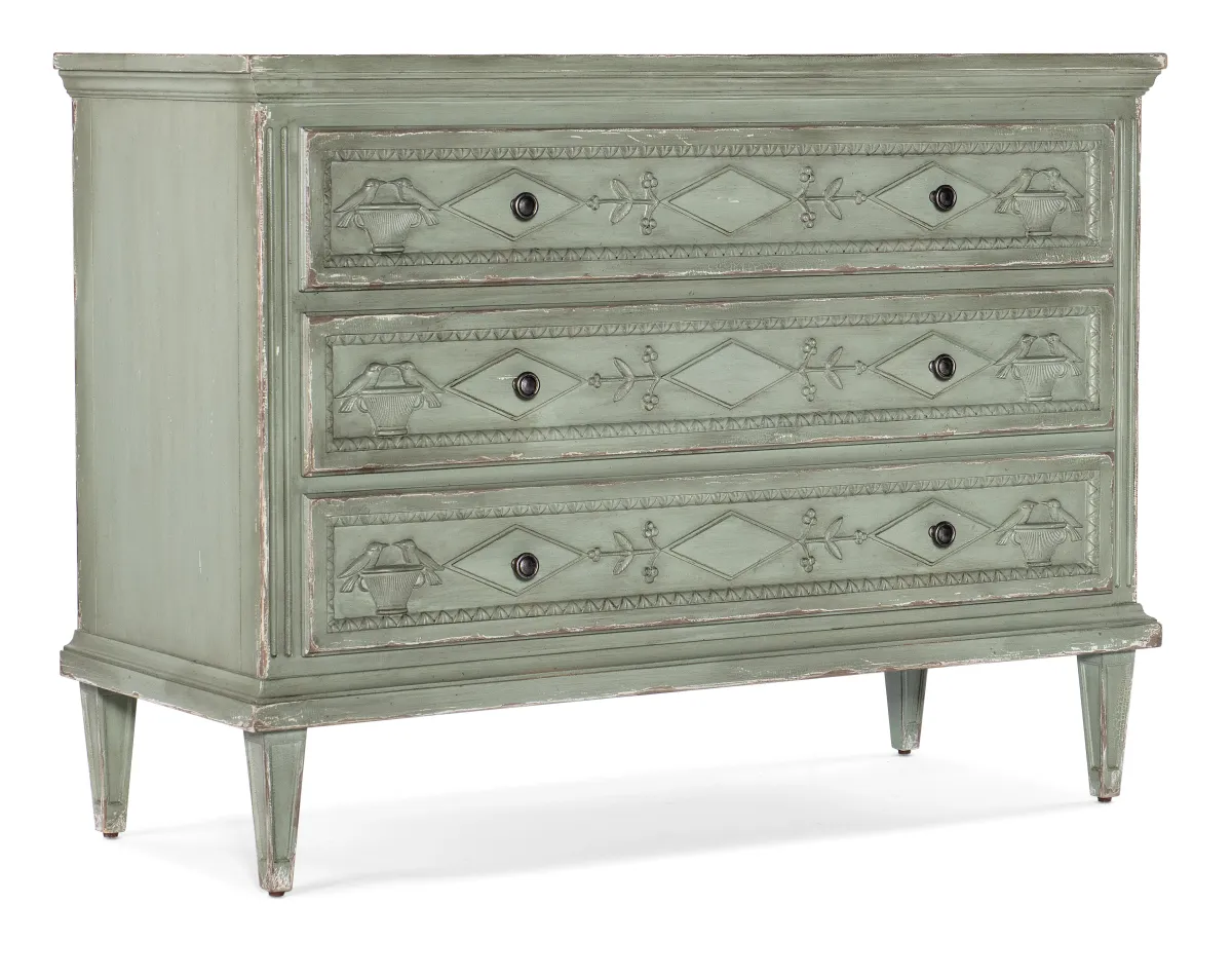 Charleston Three-Drawer Accent Chest