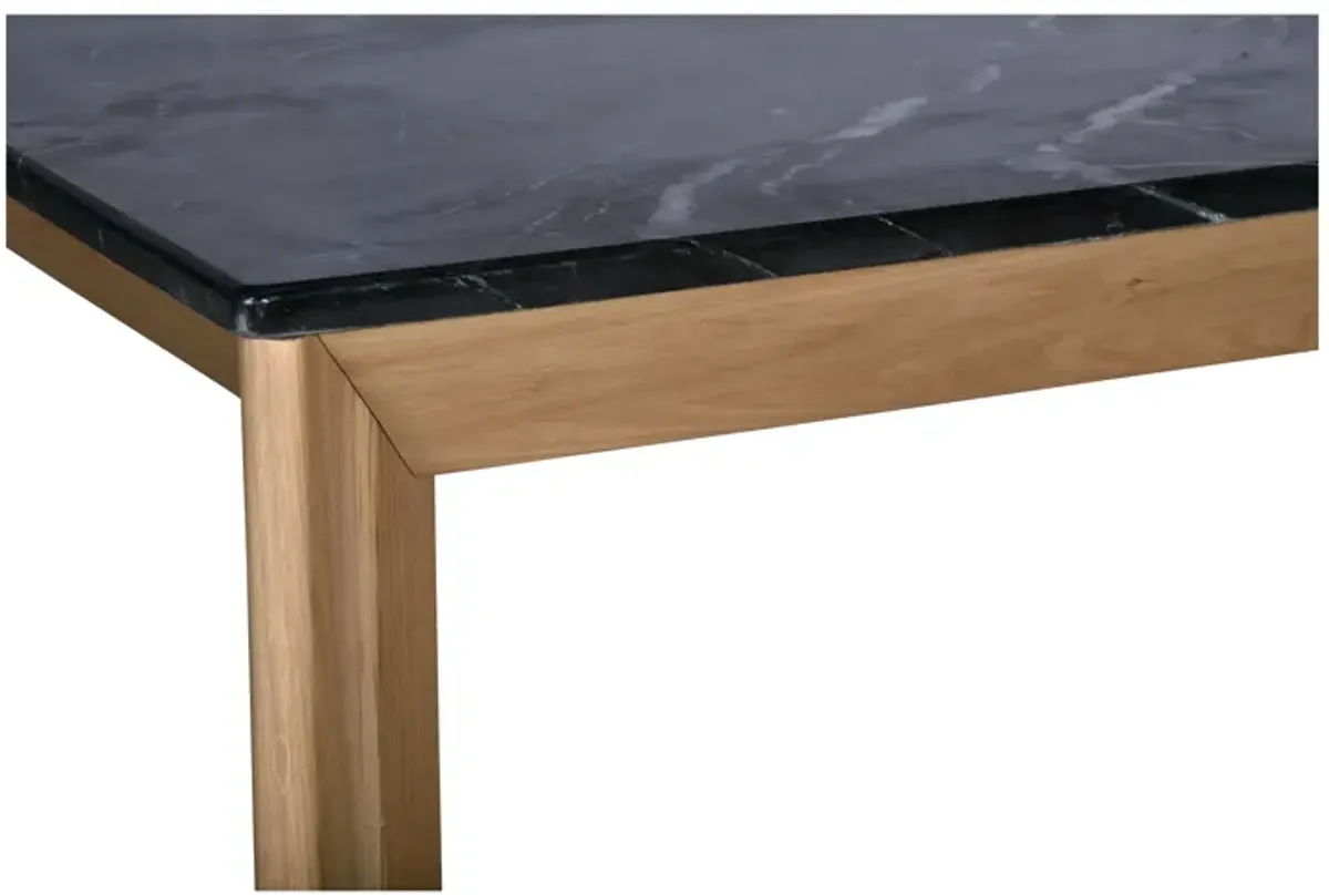 ANGLE MARBLE DINING TABLE RECTANGULAR LARGE