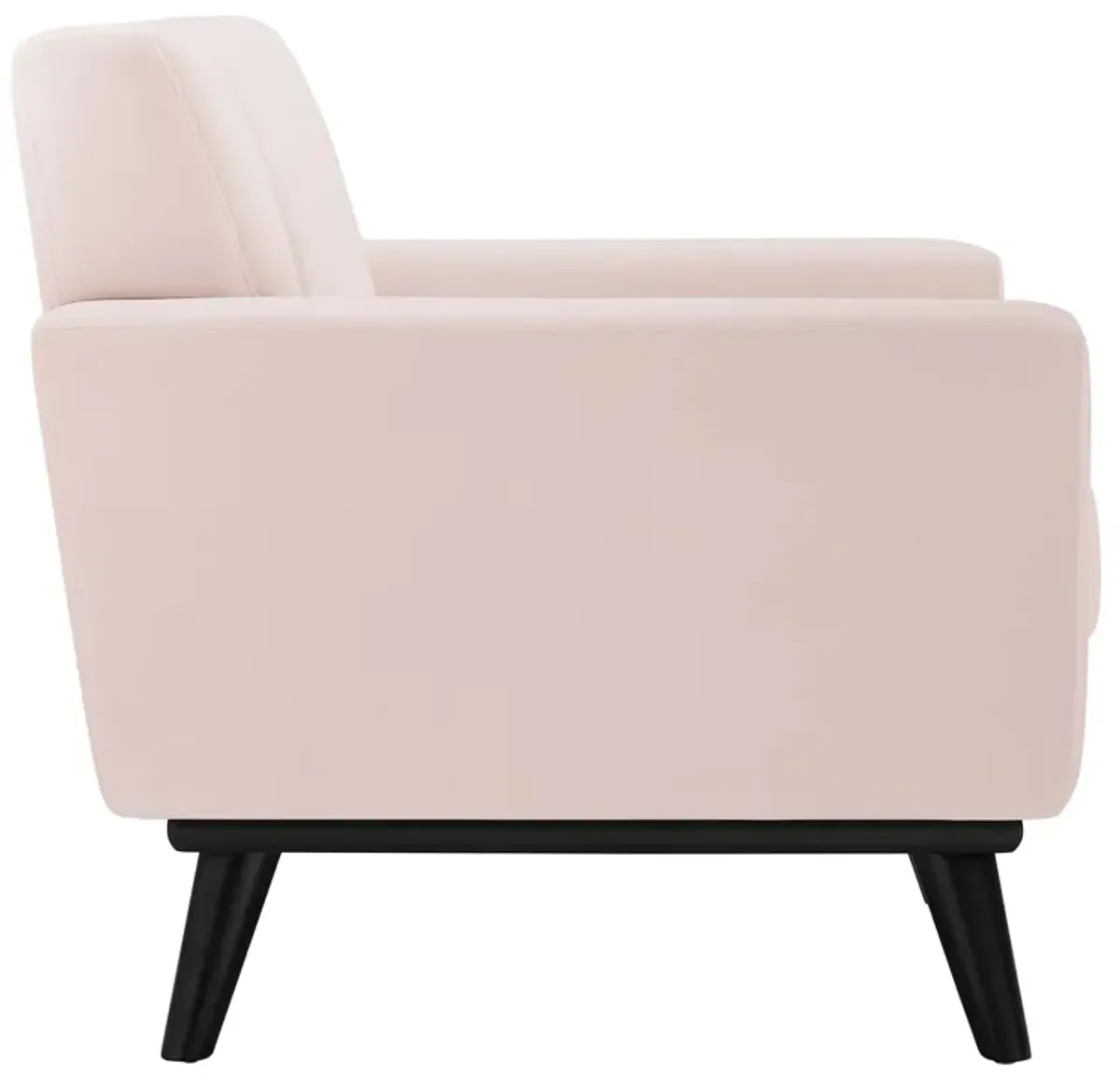 Engage Channel Tufted Performance Velvet Armchair