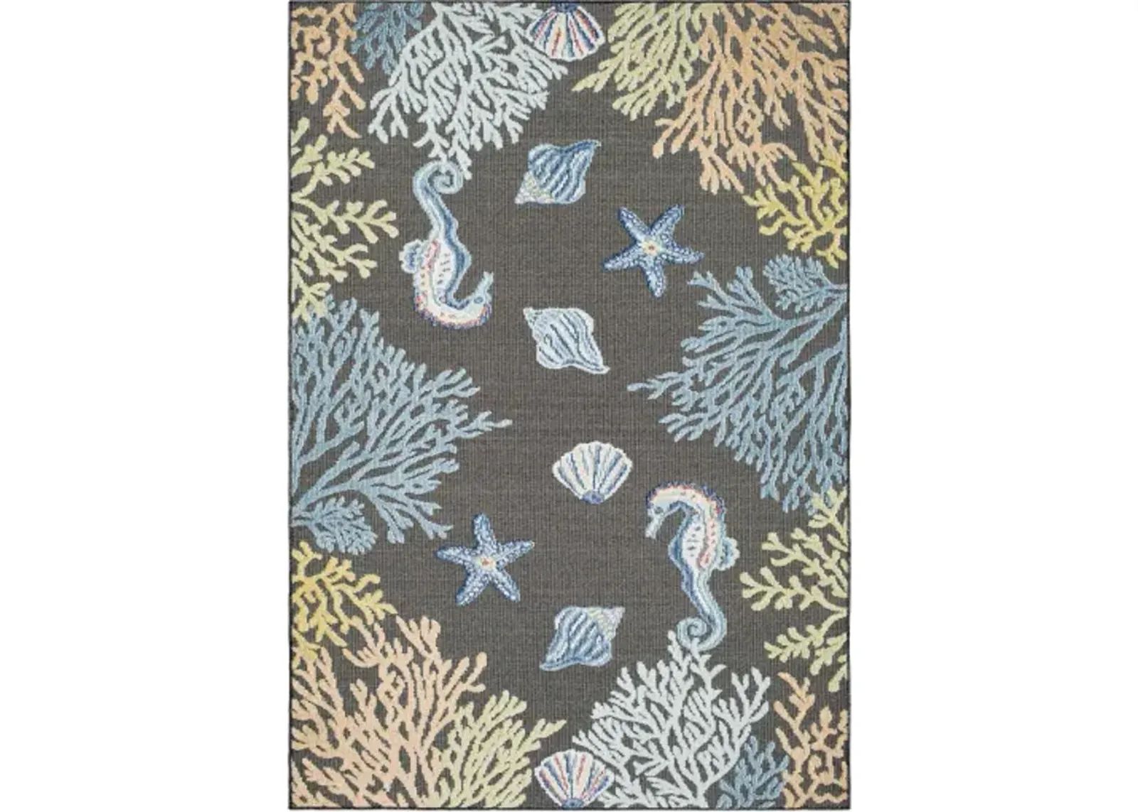 Lakeside LKD-2310 5'3" x 7' Machine Woven Rug