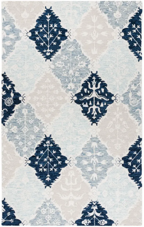 EBONY Hand Tufted 4' x 6' area rug