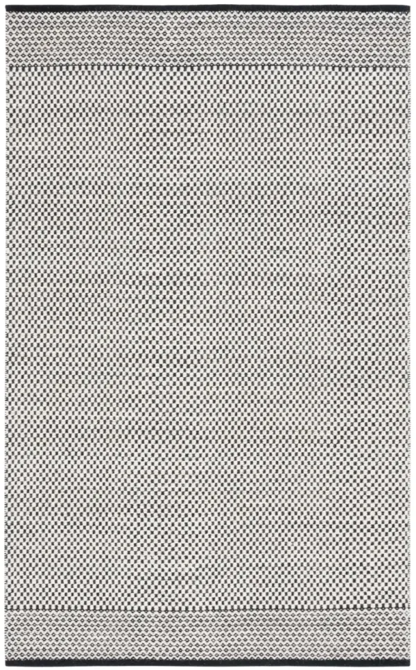 VERMONT 906 BLACK  5' x 8' Medium Rectangle Rug