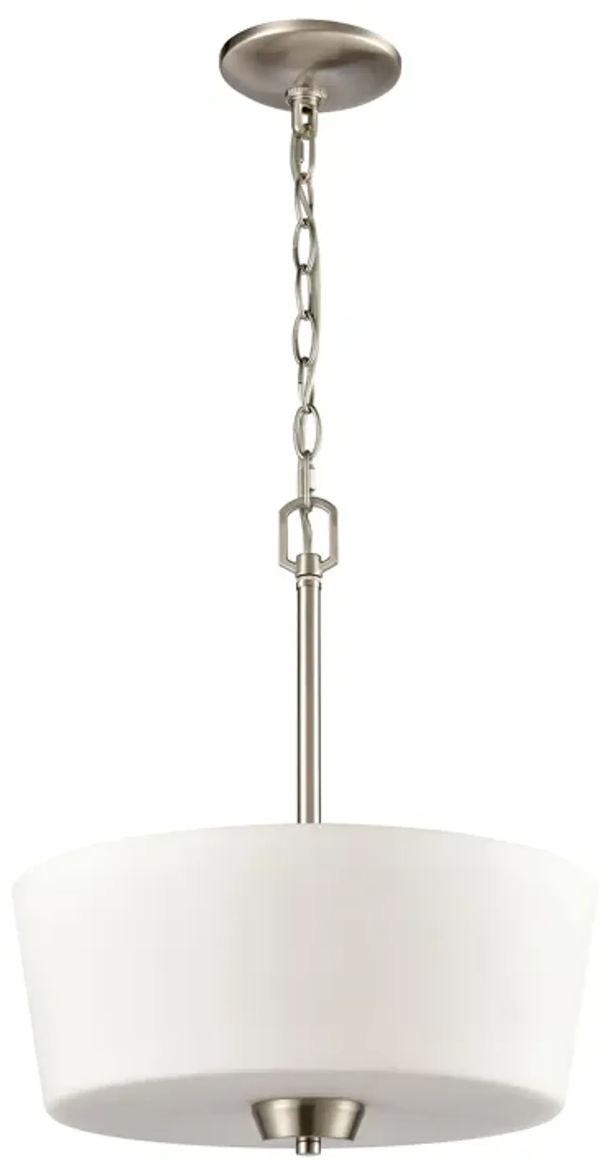 Winslow 15" Wide 3-Light Pendant - Brushed Nickel