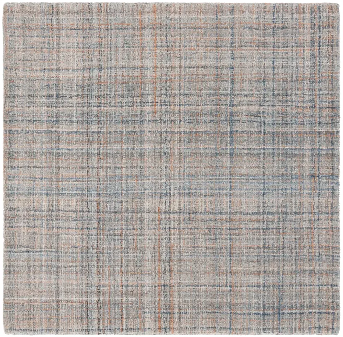 ABSTRACT Hand Tufted 6' x 6' Square area rug
