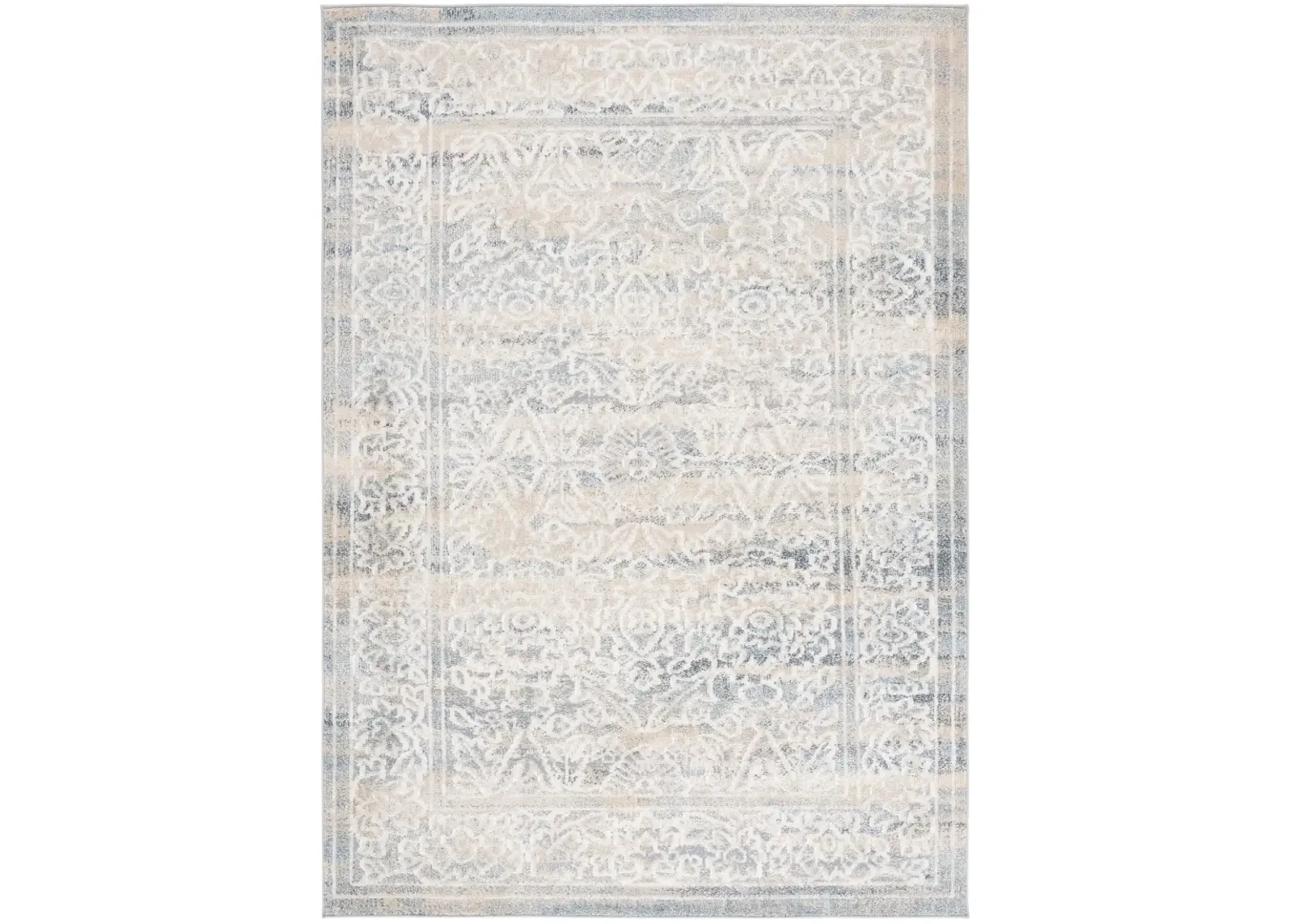 BLAIR WASHABLE 242 IVORY  5'-3' x 7'-6' Medium Rectangle Rug