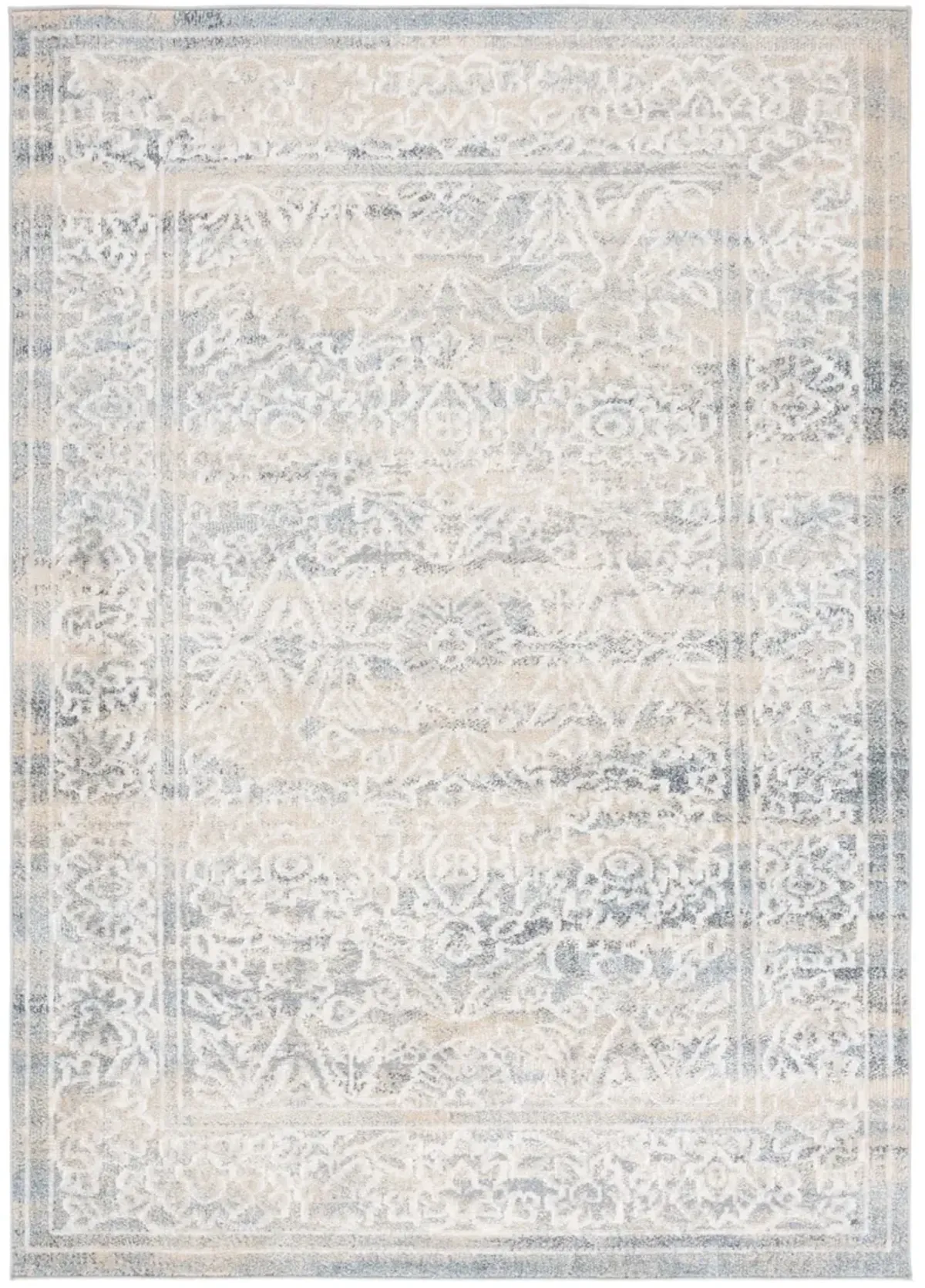 BLAIR WASHABLE 242 IVORY  5'-3' x 7'-6' Medium Rectangle Rug