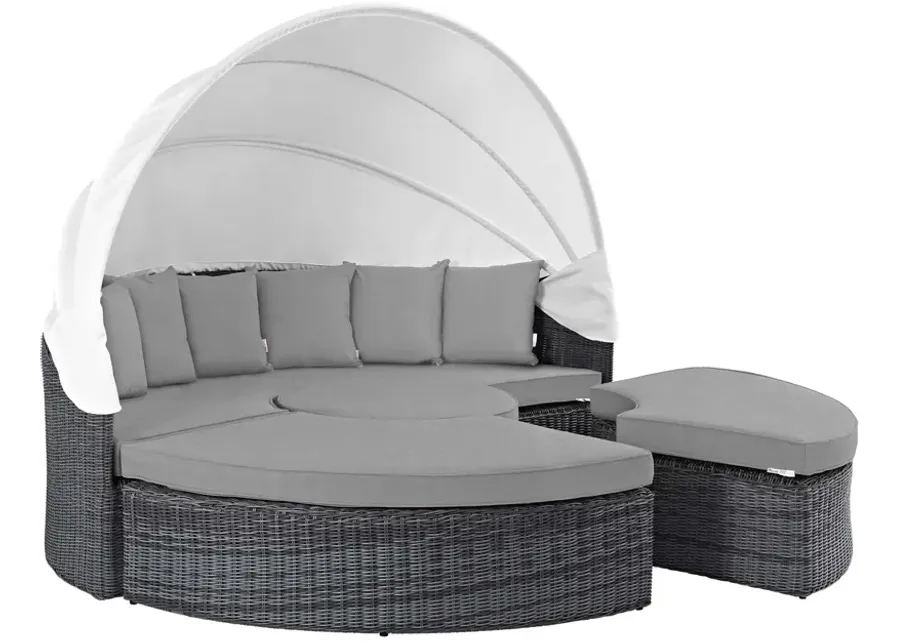 Summon Canopy Outdoor Patio Sunbrella® Daybed