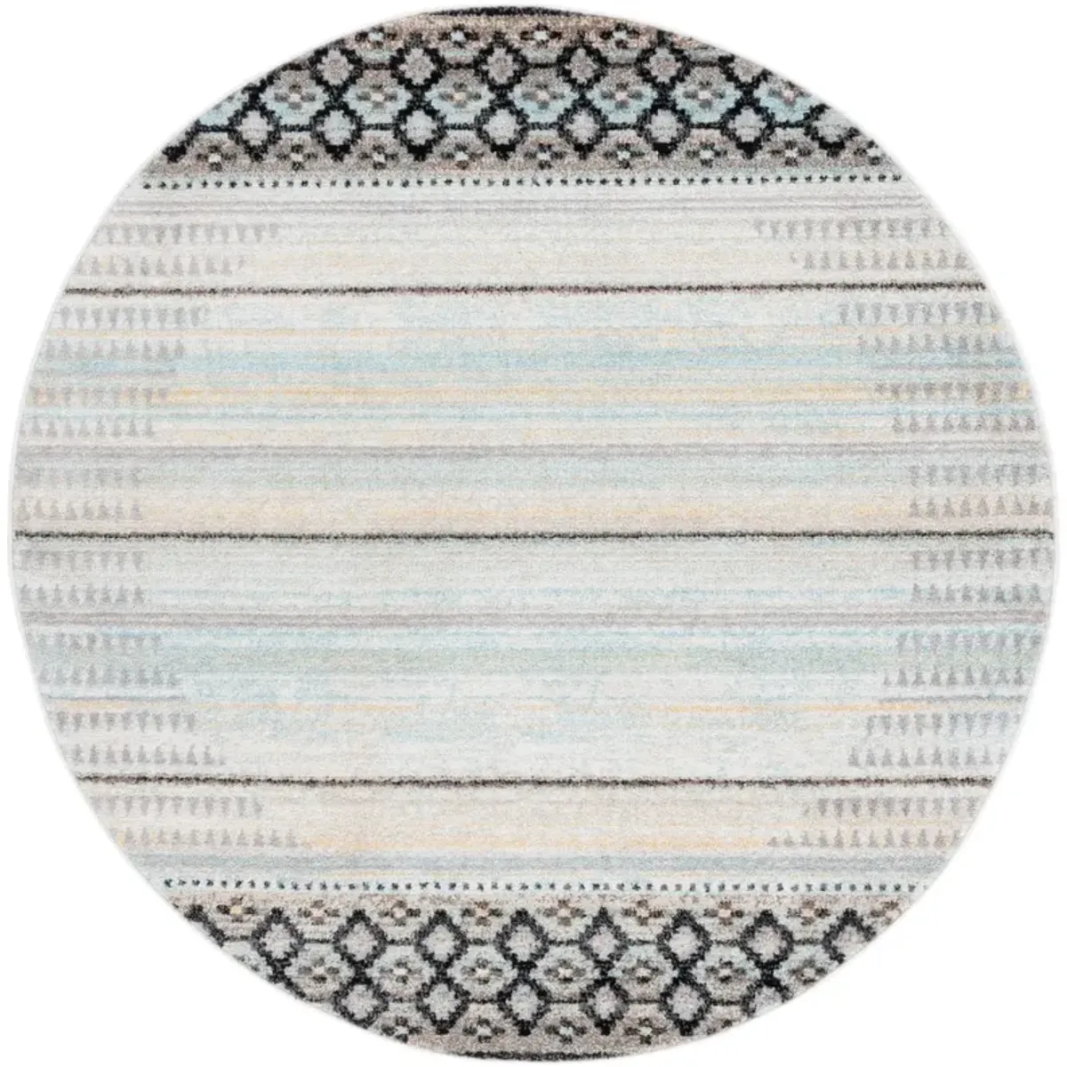 ADIRONDACK 293 IVORY  6' x 6' Round Round Rug