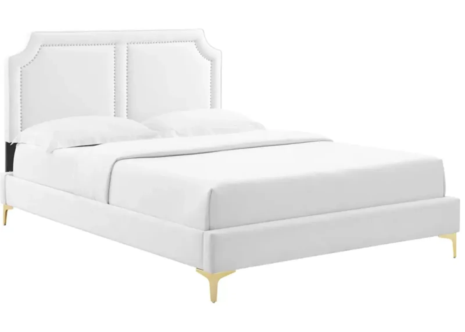 Novi Performance Velvet King Bed